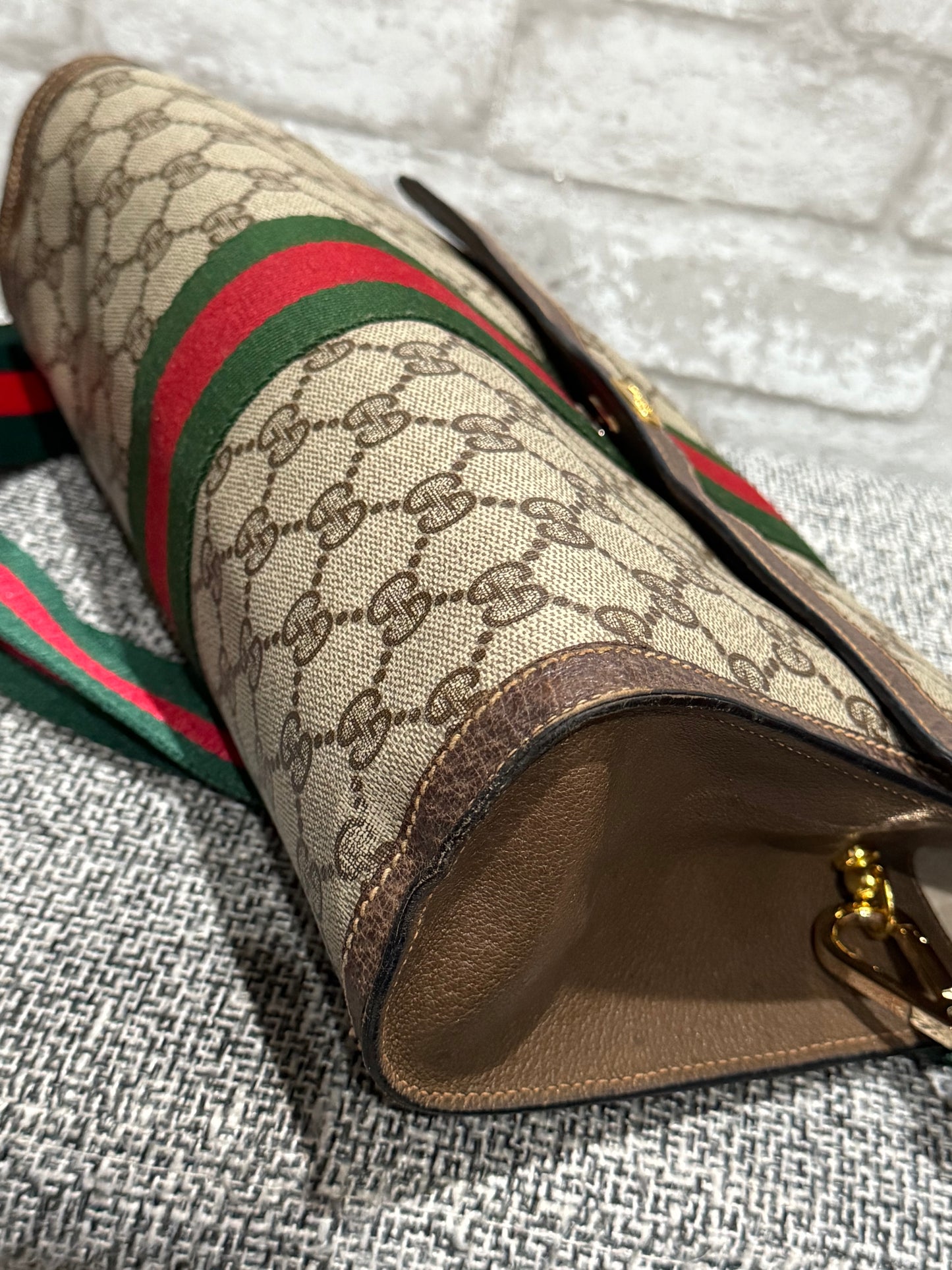 Vintage Gucci Clutch turned into Crossbody