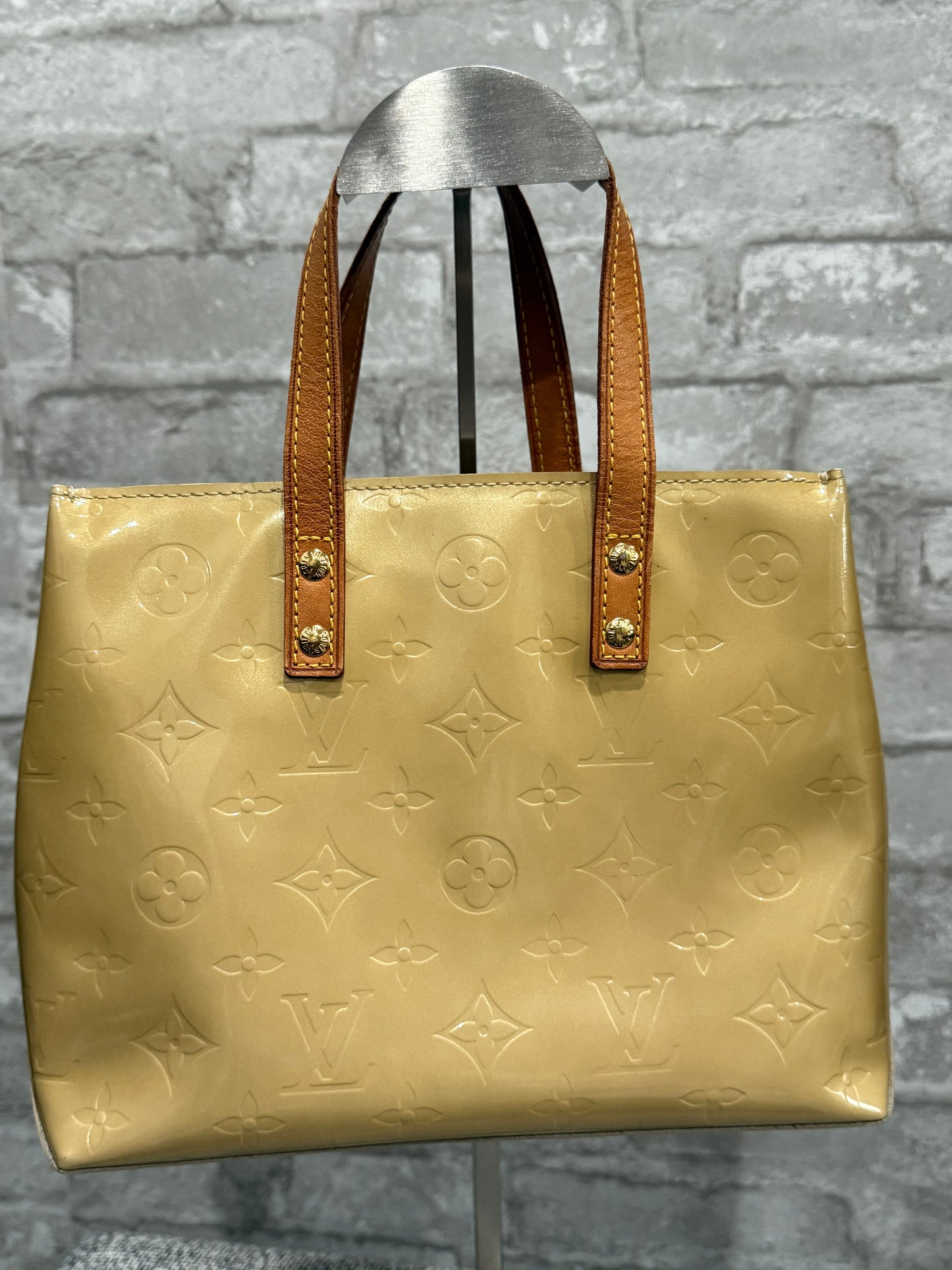 🌼👜Louis Vuitton Monogram Vernis Lead Golden Yellow 👜🌼