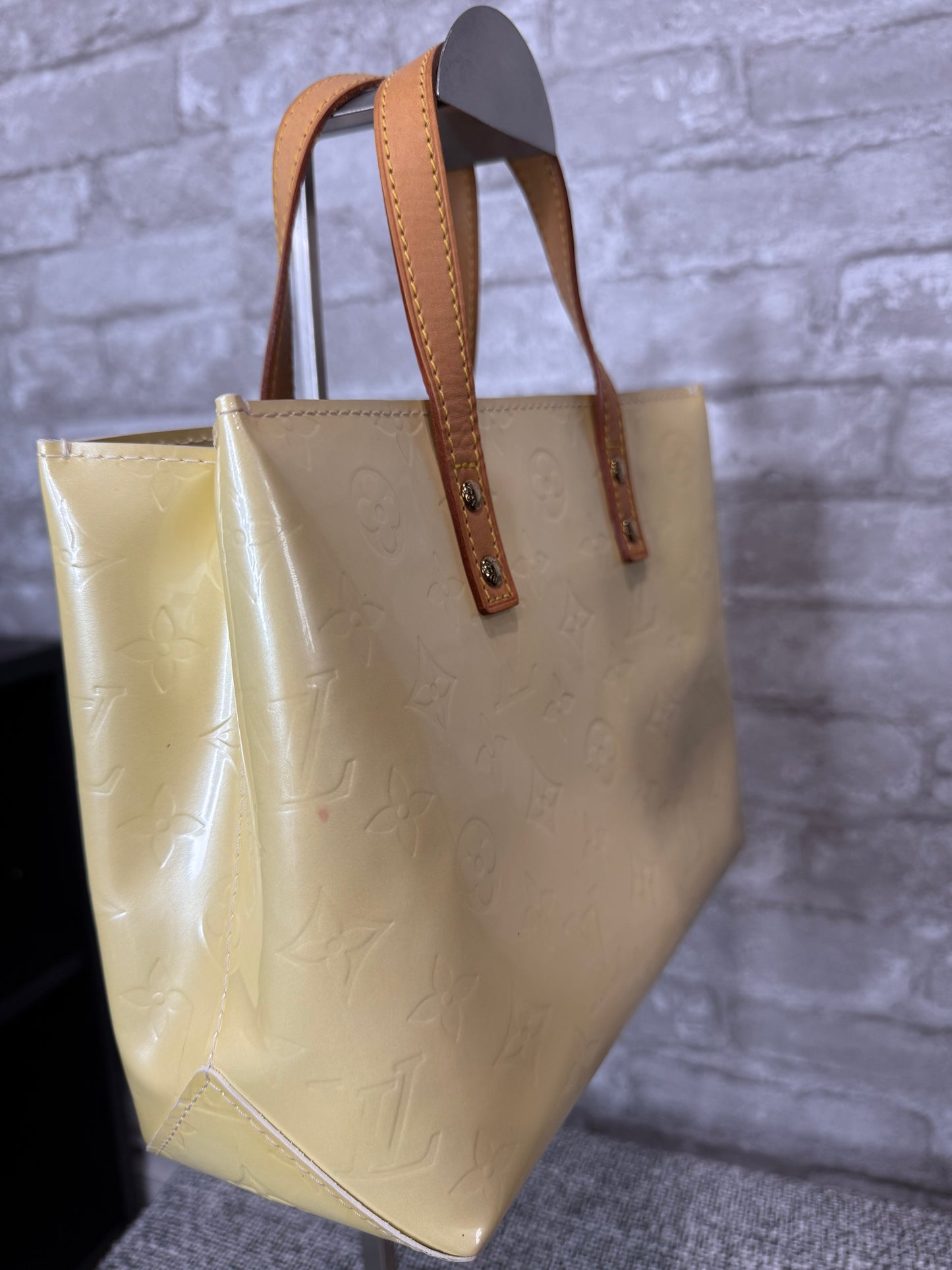 🌼👜Louis Vuitton Monogram Vernis Lead Yellow 👜🌼