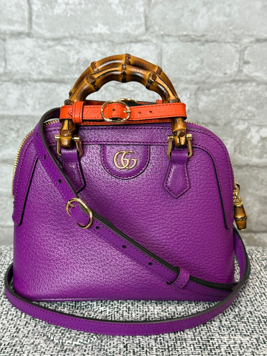 🌸🪻Gucci Mini Diana tote bag with Bamboo top handle in purple 🪻🌸
Retails $3500
🪻Excellent condition🪻