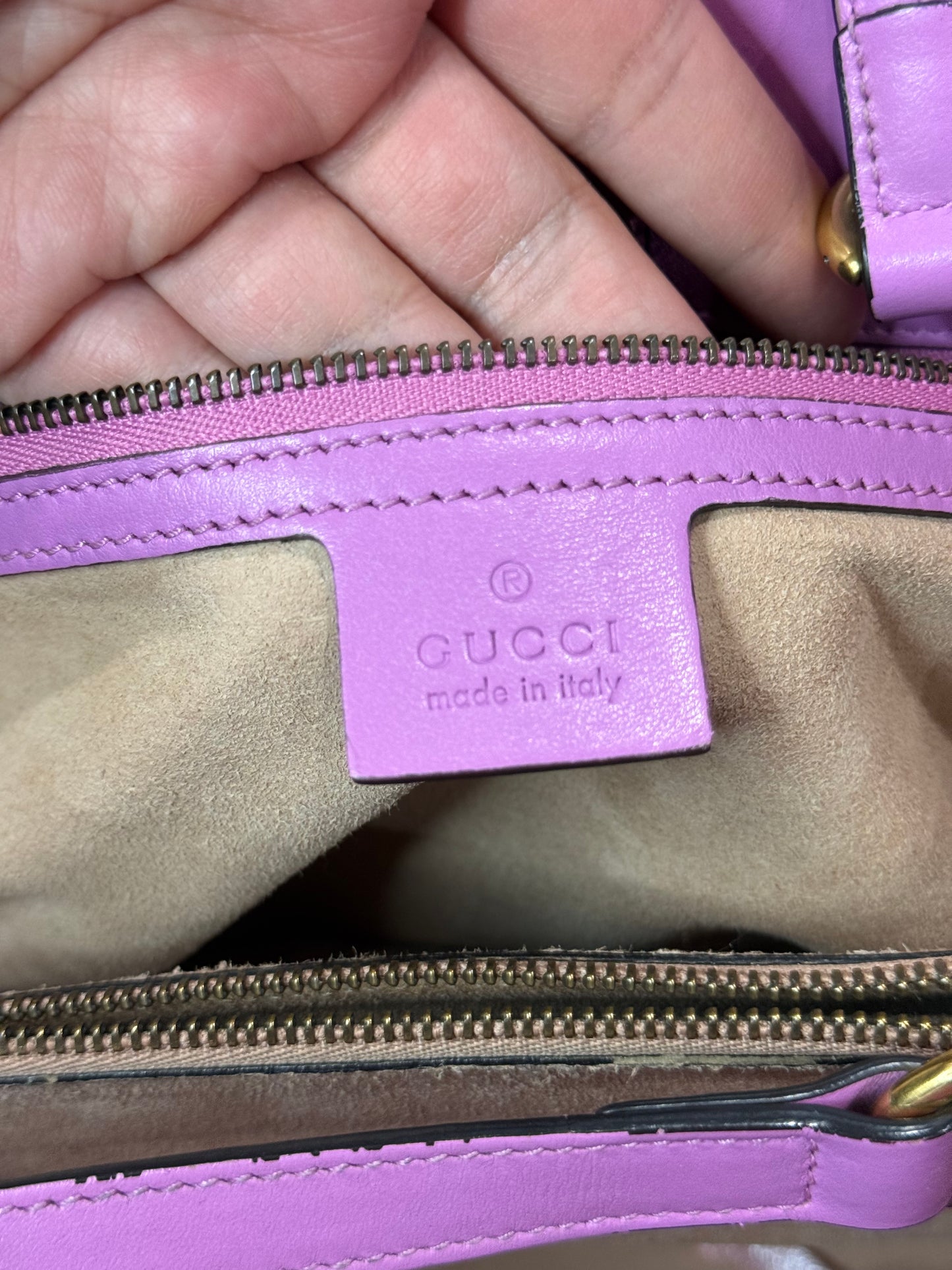 🌸🪻Gucci Marmont Matelasse in purple 🌸🪻
