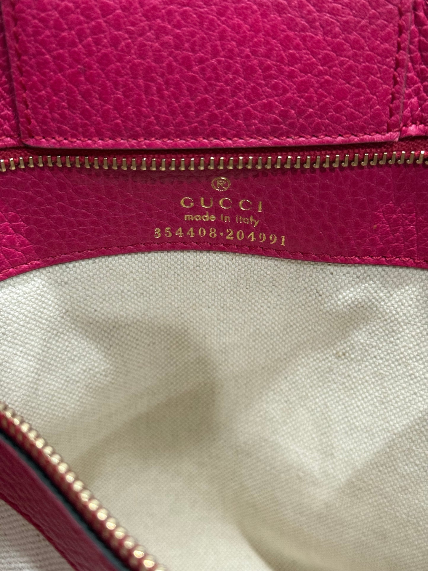 Gucci Swing Tote Shoulder Bag in Pink 👛