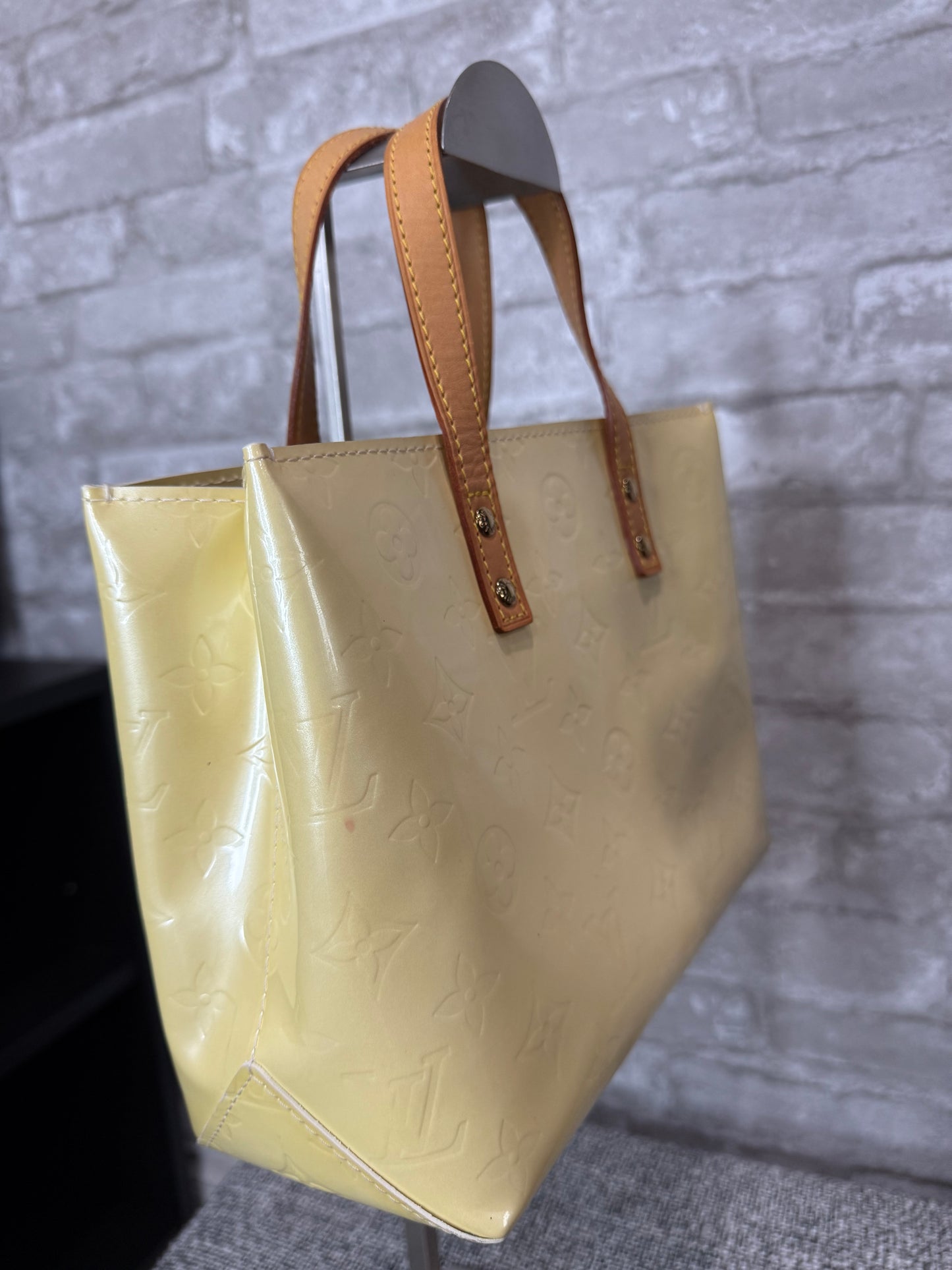 🌼👜Louis Vuitton Monogram Vernis Lead Yellow 👜🌼