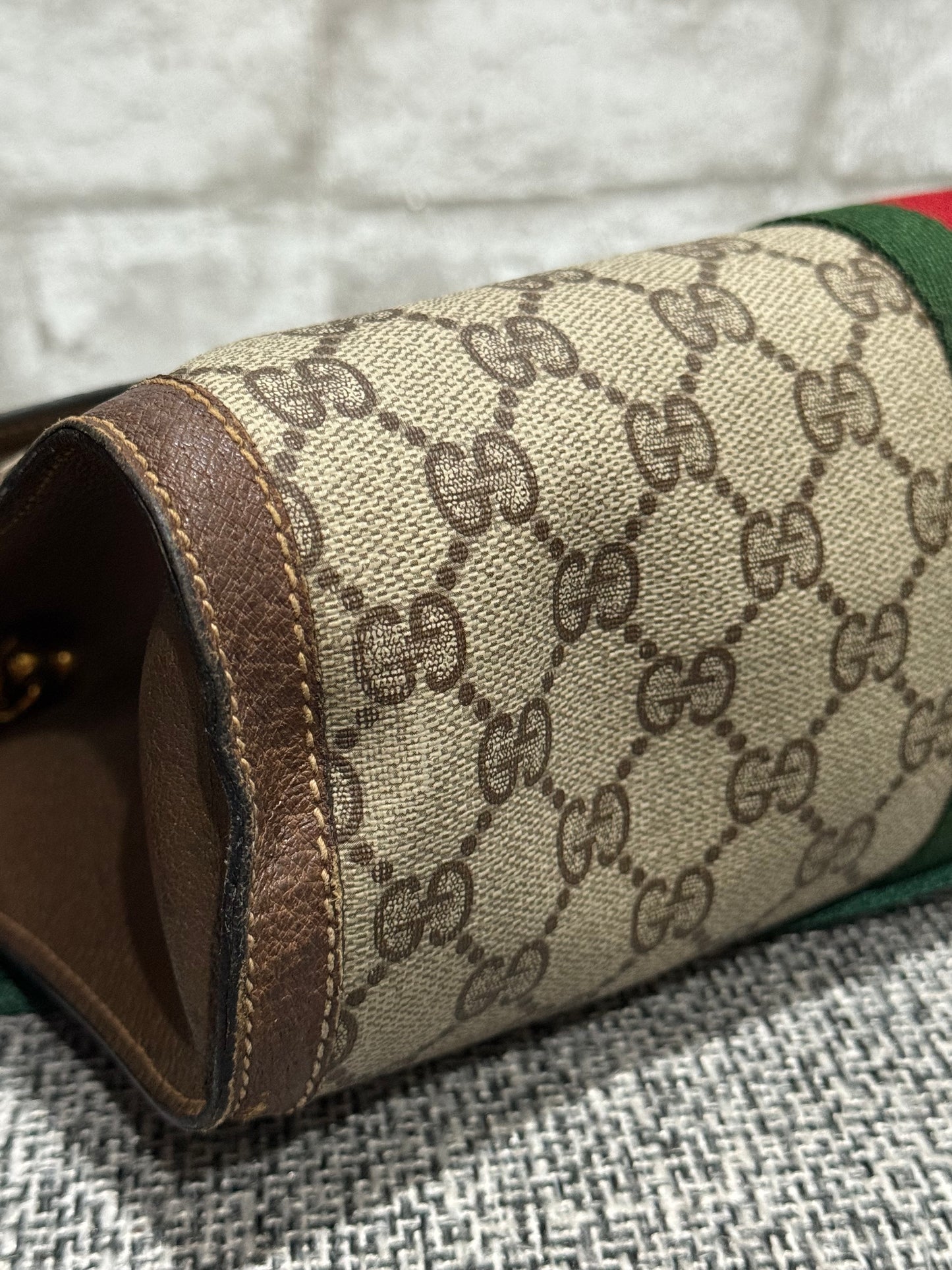 Vintage Gucci Clutch turned into Crossbody