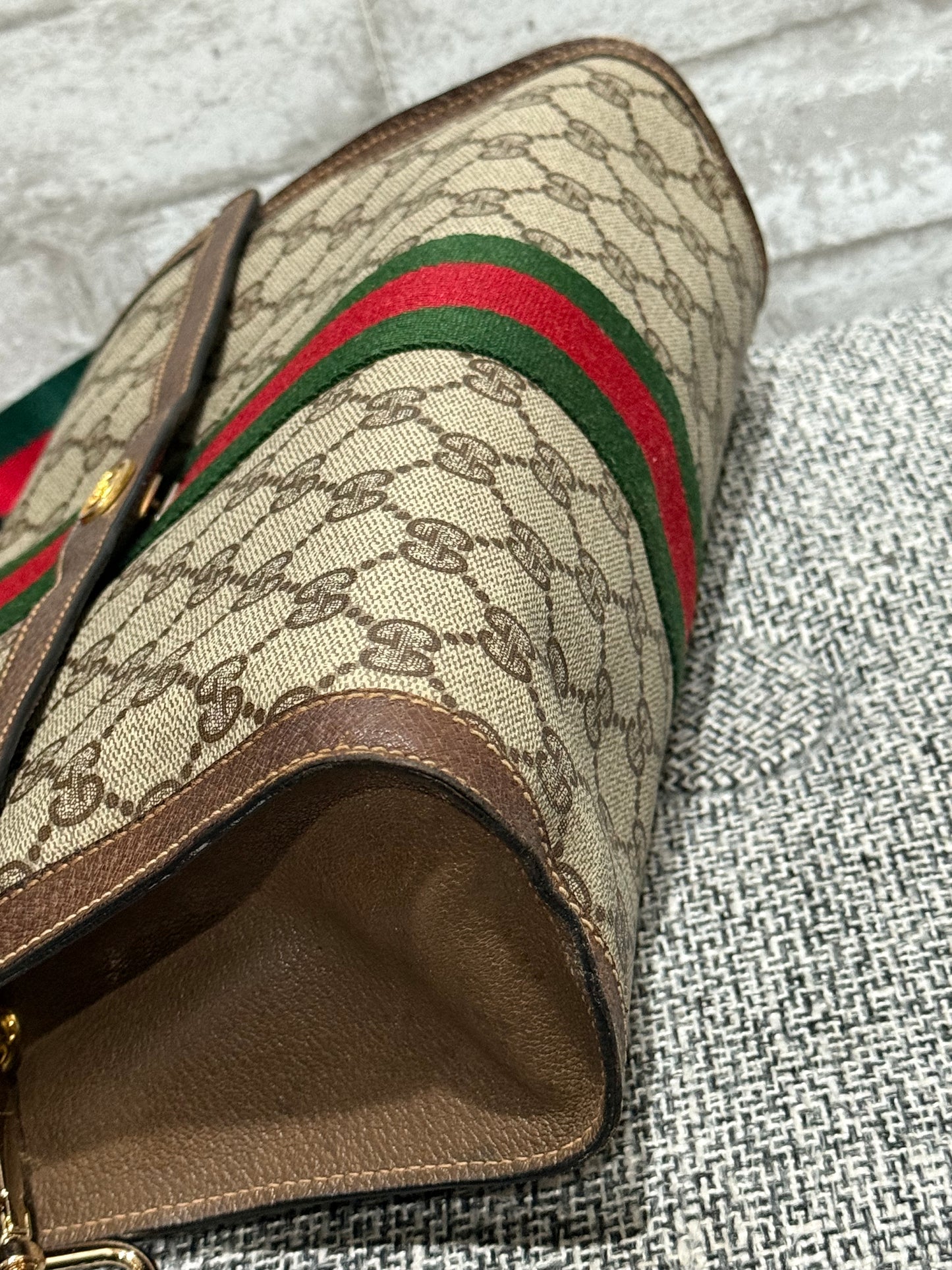 Vintage Gucci Clutch turned into Crossbody