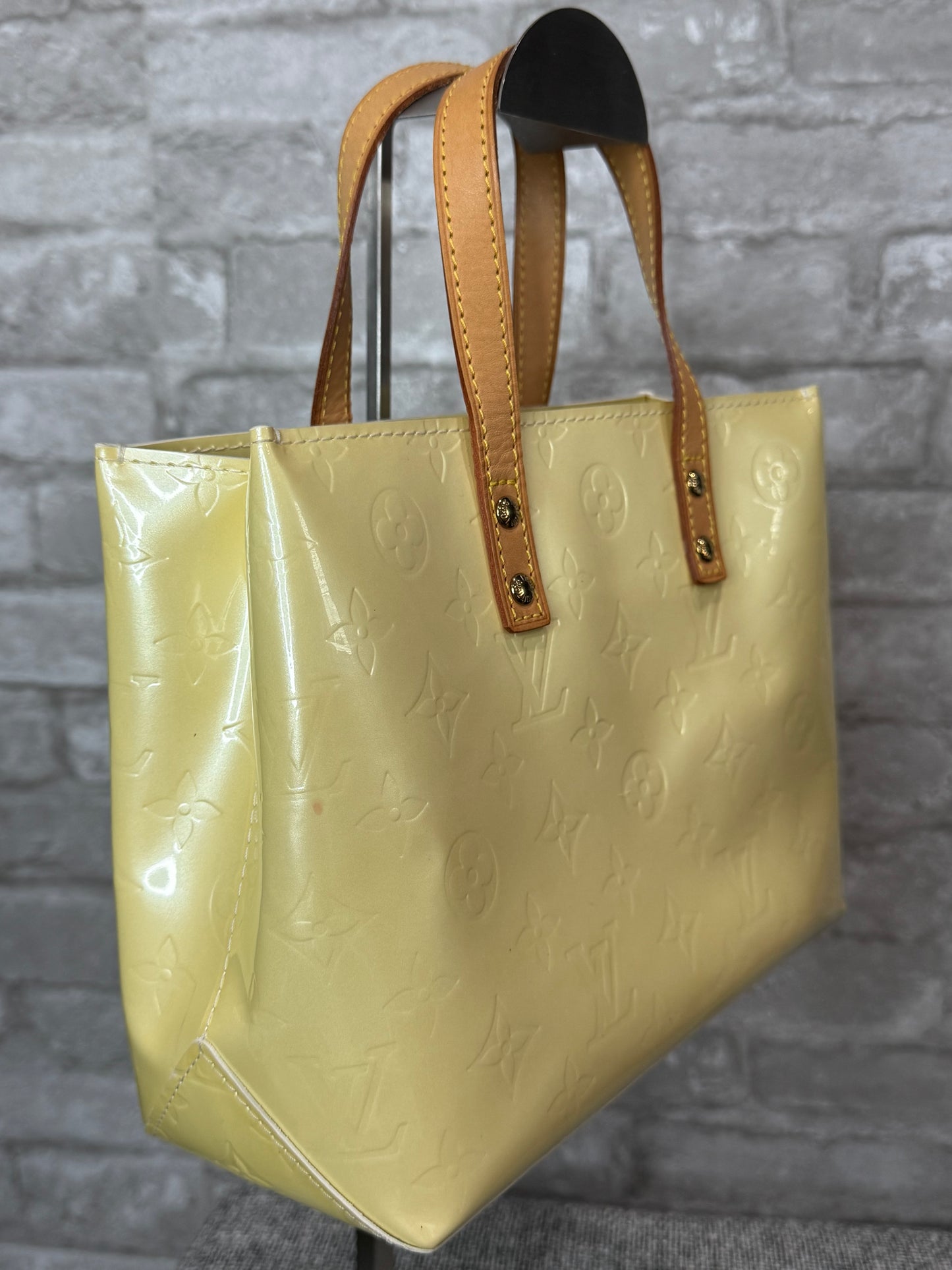 🌼👜Louis Vuitton Monogram Vernis Lead Yellow 👜🌼