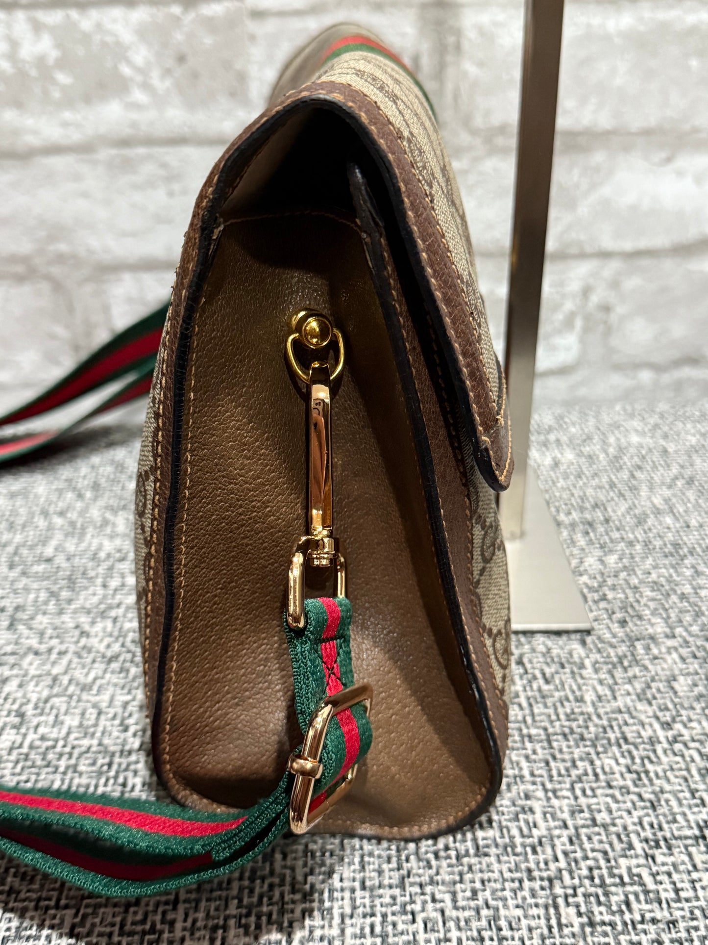 Vintage Gucci Clutch turned into Crossbody