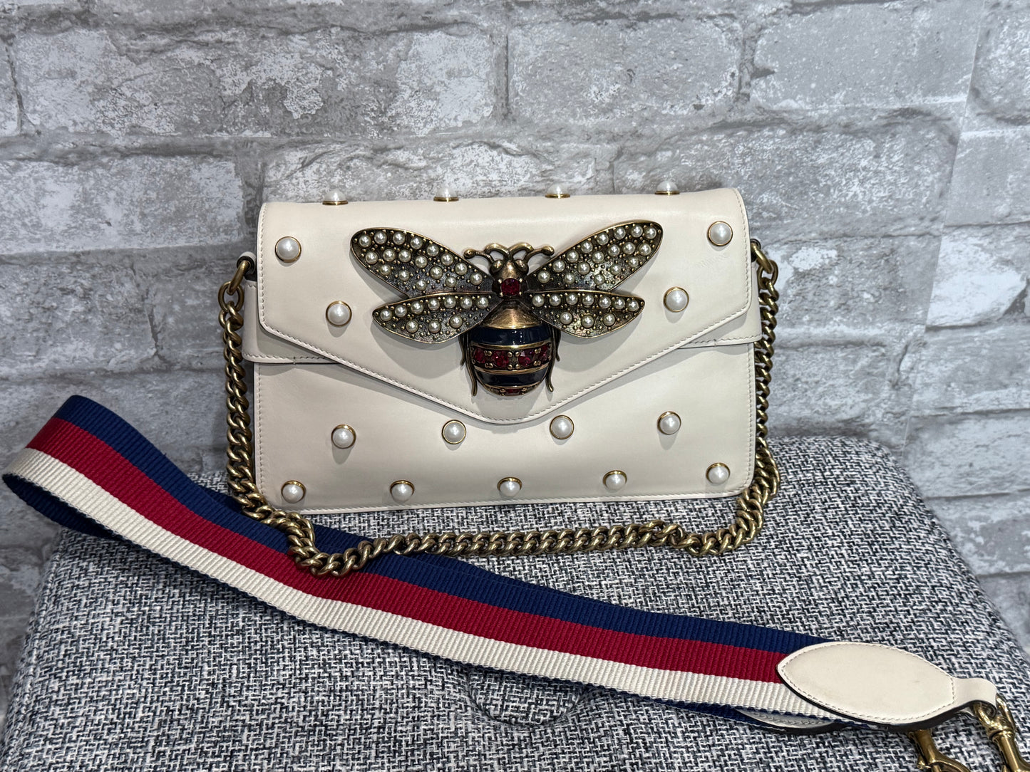 Gucci Queen Margaret in white