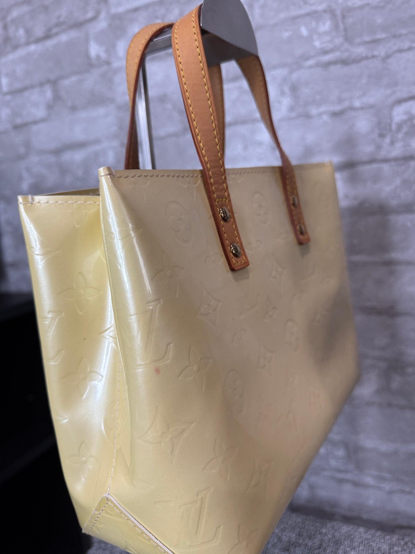 🌼👜Louis Vuitton Monogram Vernis Lead Yellow 👜🌼