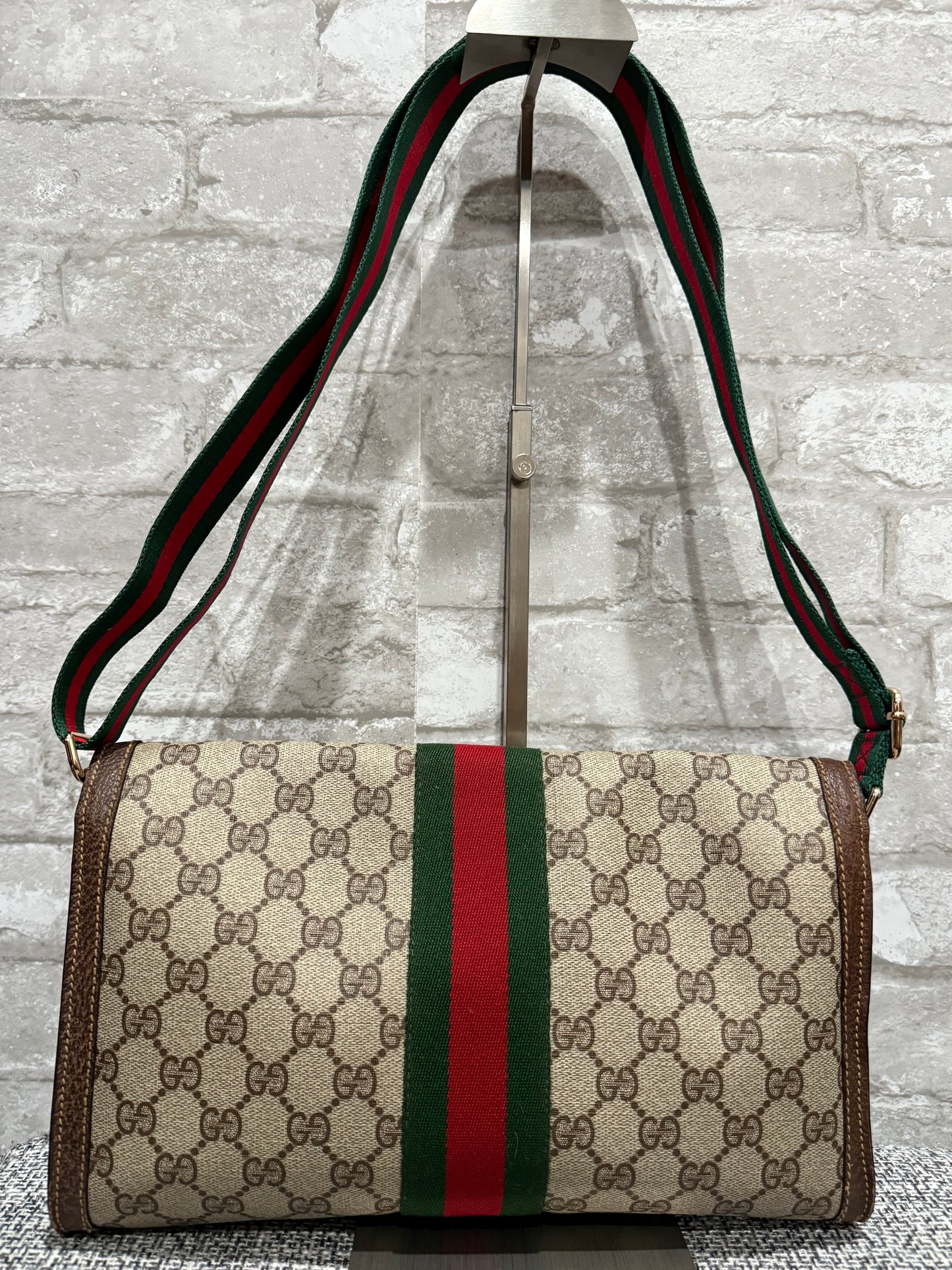 Vintage Gucci Clutch turned into Crossbody
