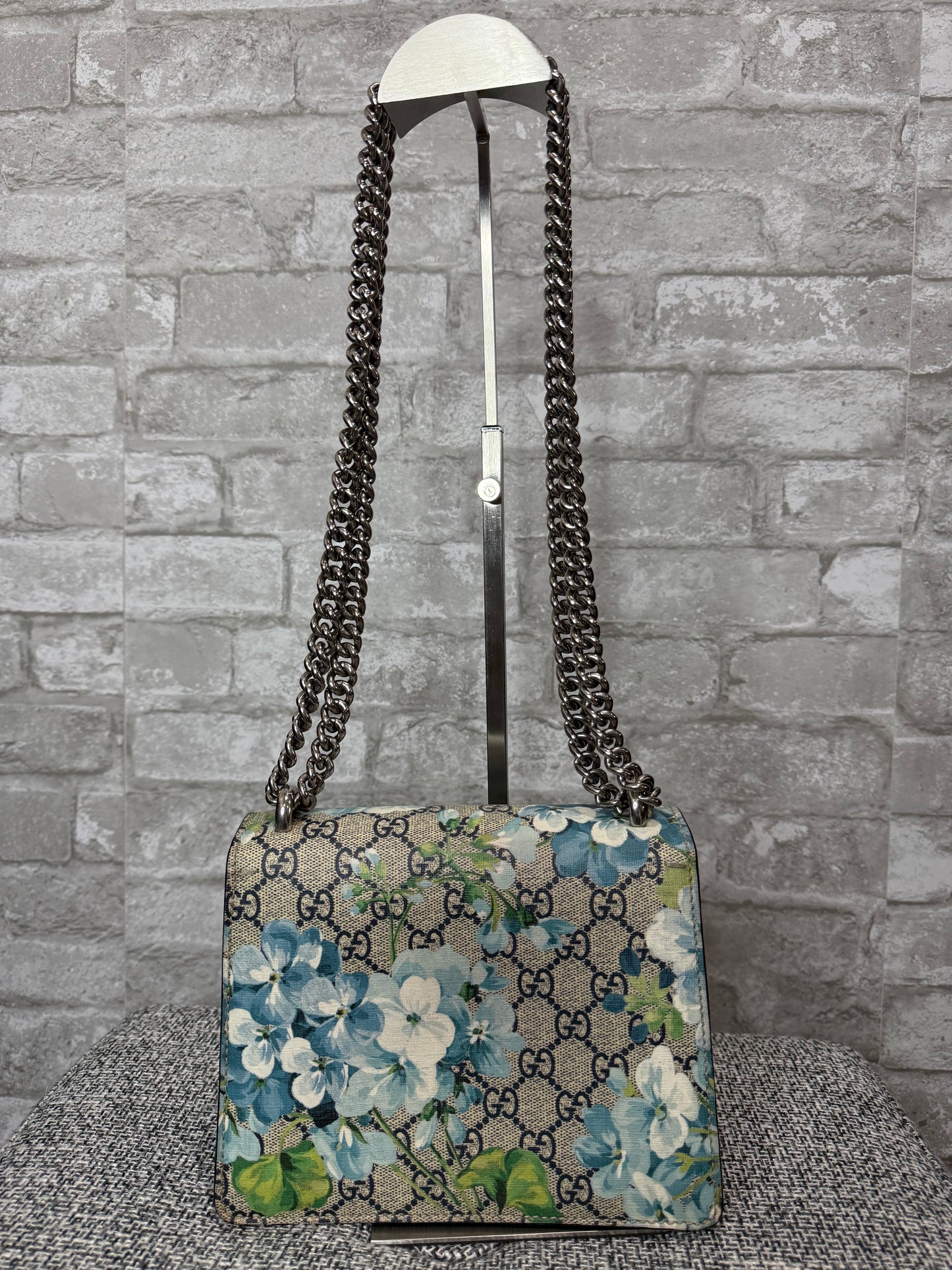 🪻👜 Gucci GG Supreme Mini Dionysus with Blue Floral print 🪻👜