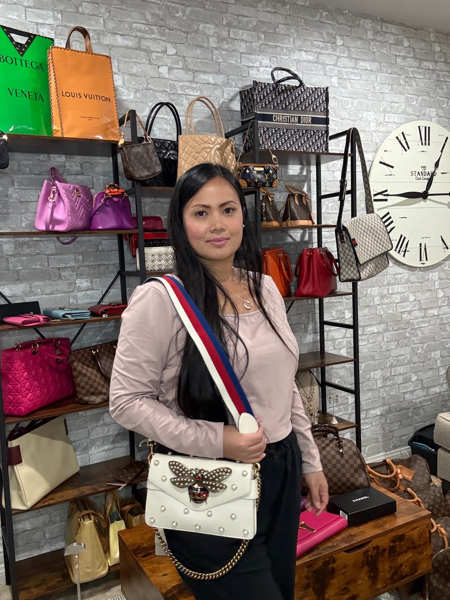 Gucci Queen Margaret in white