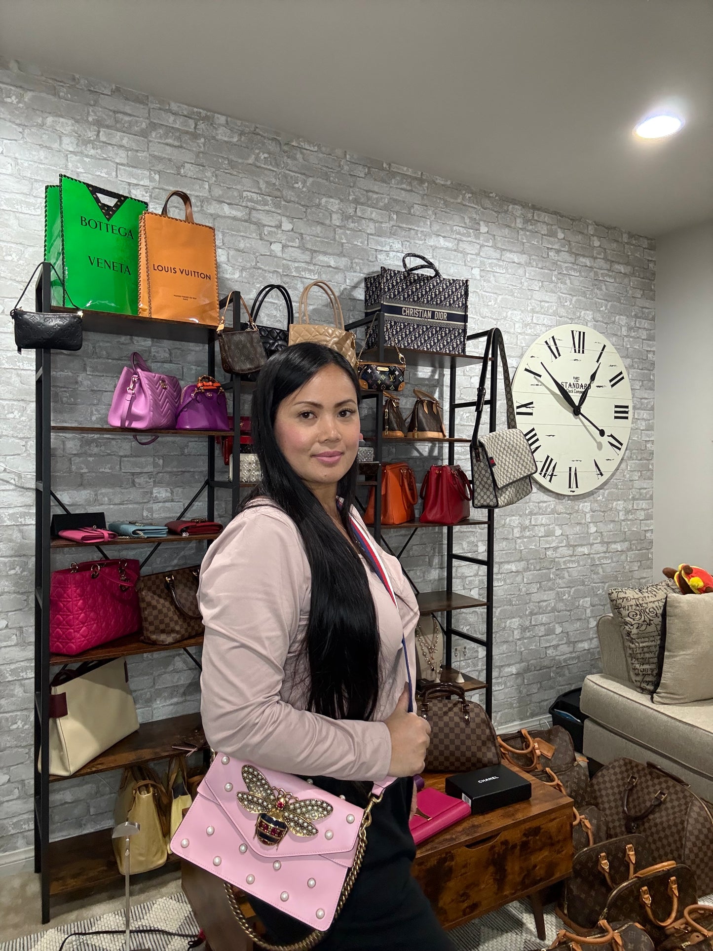 Gucci Queen Margaret in pink