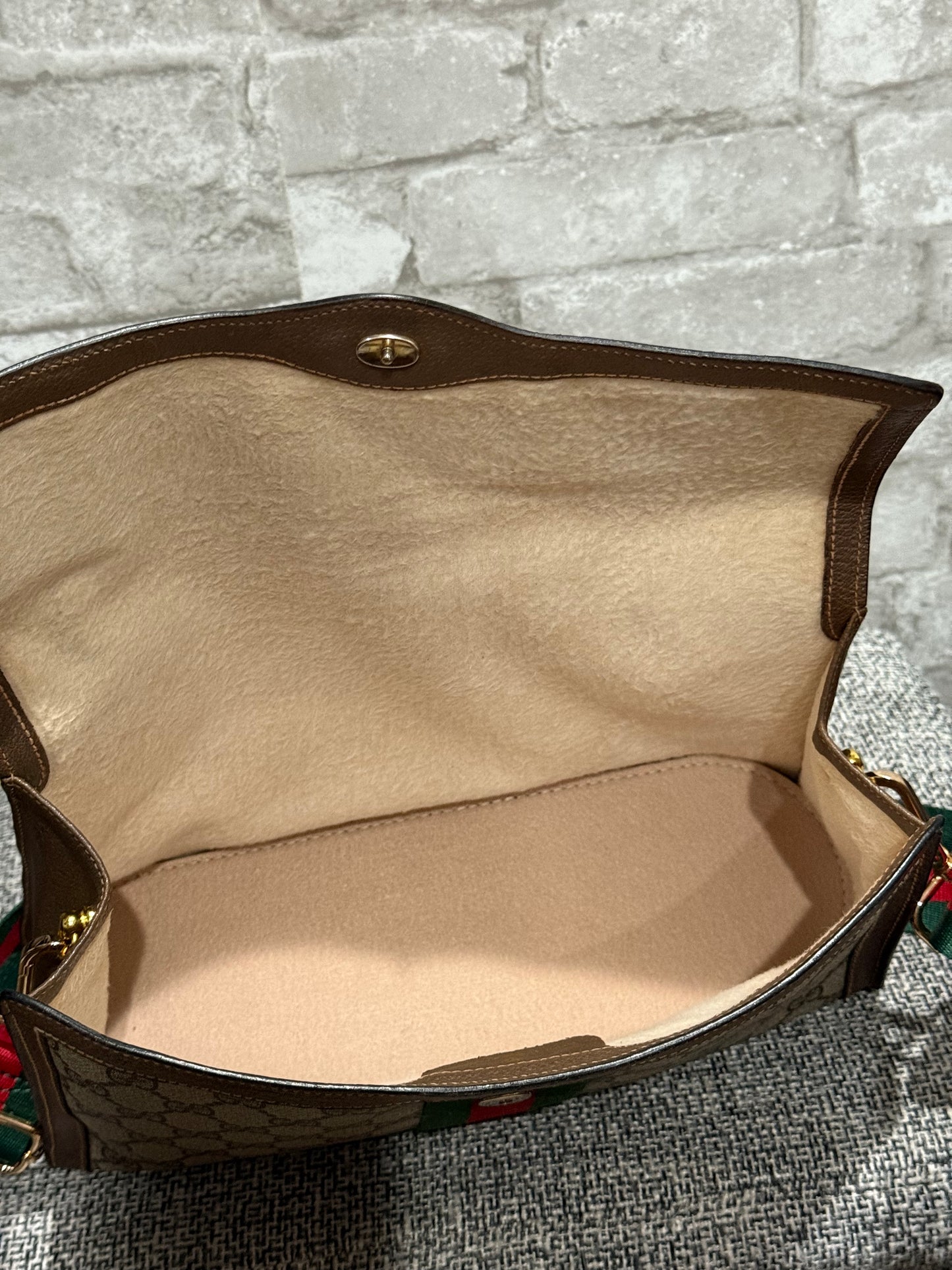 Vintage Gucci Clutch turned into Crossbody