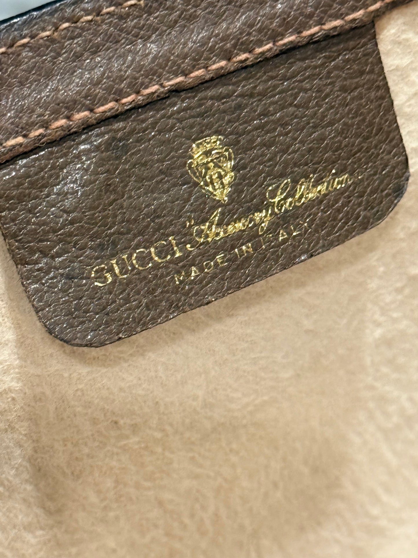 Vintage Gucci Clutch turned into Crossbody