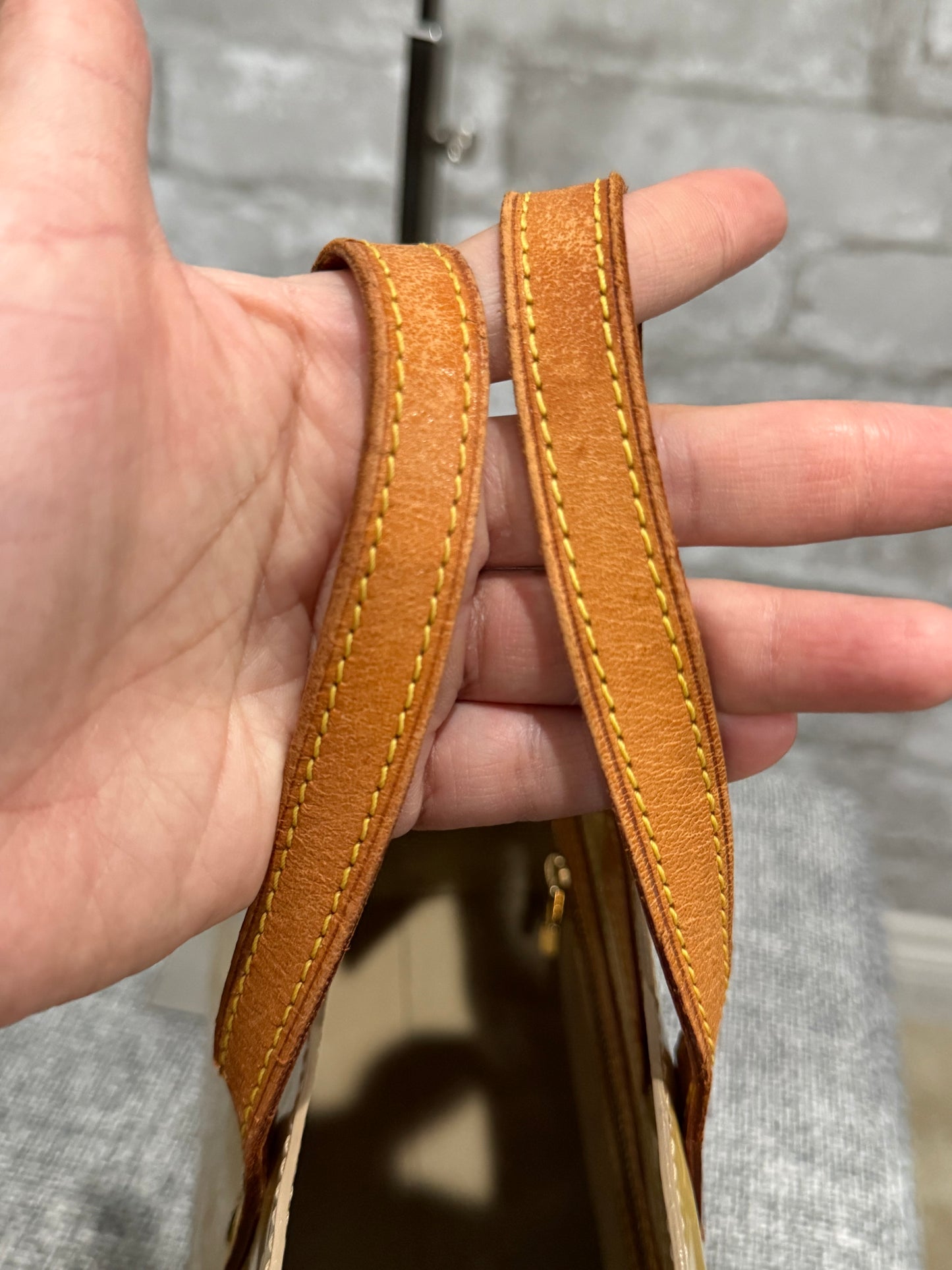 🌼👜Louis Vuitton Monogram Vernis Lead Golden Yellow 👜🌼