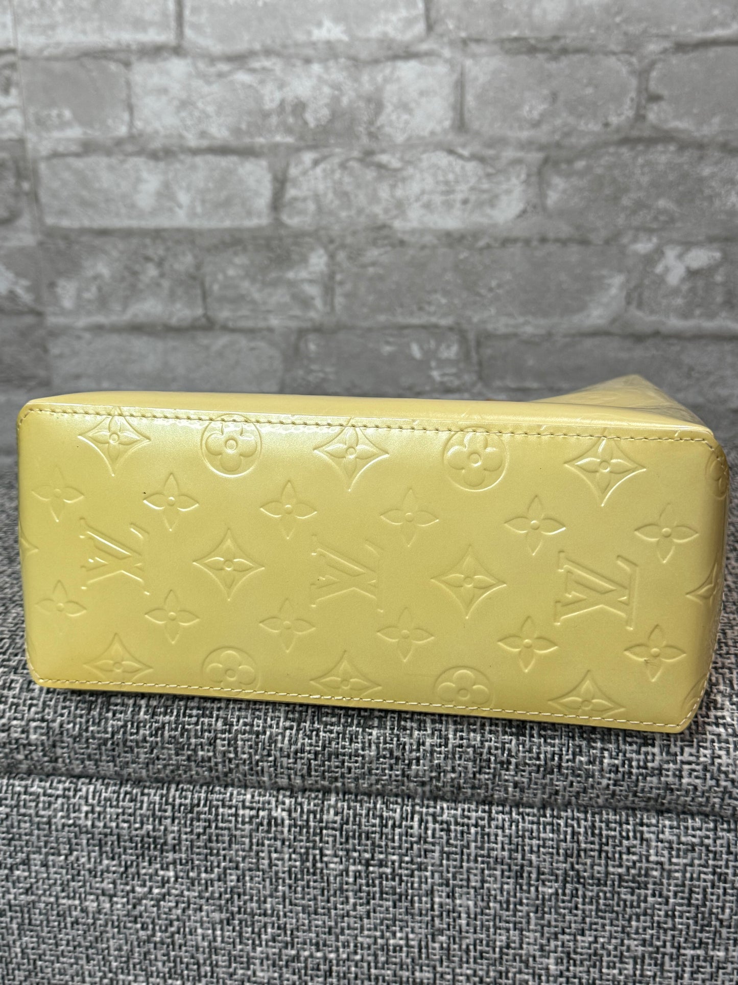 🌼👜Louis Vuitton Monogram Vernis Lead Yellow 👜🌼