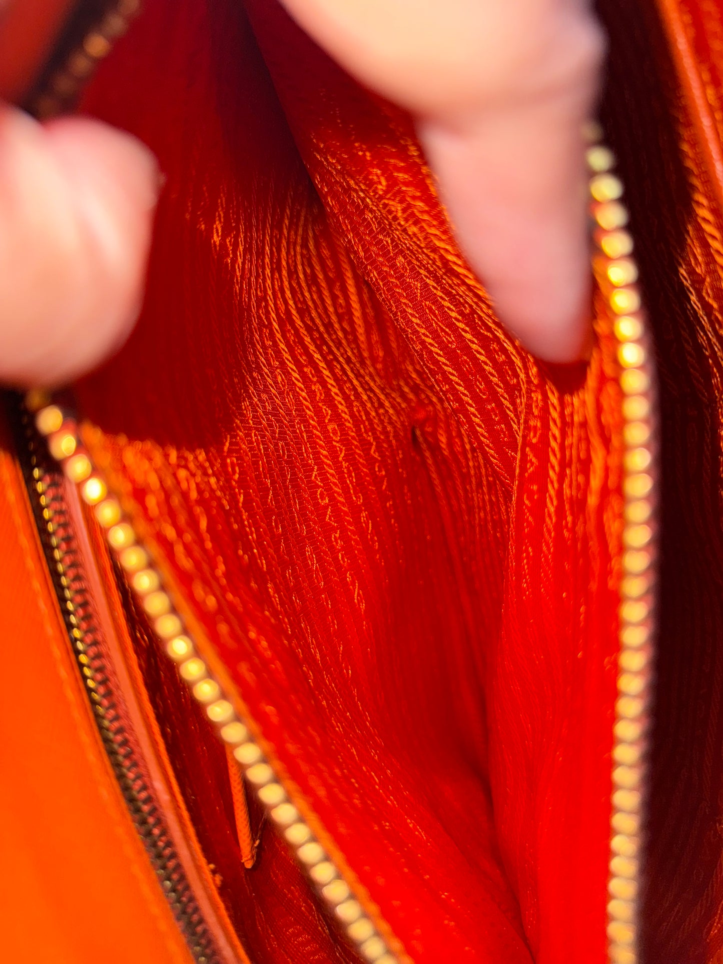 🍊 👜 Prada Galleria Saffiano leather bag in Orange 👜 🍊