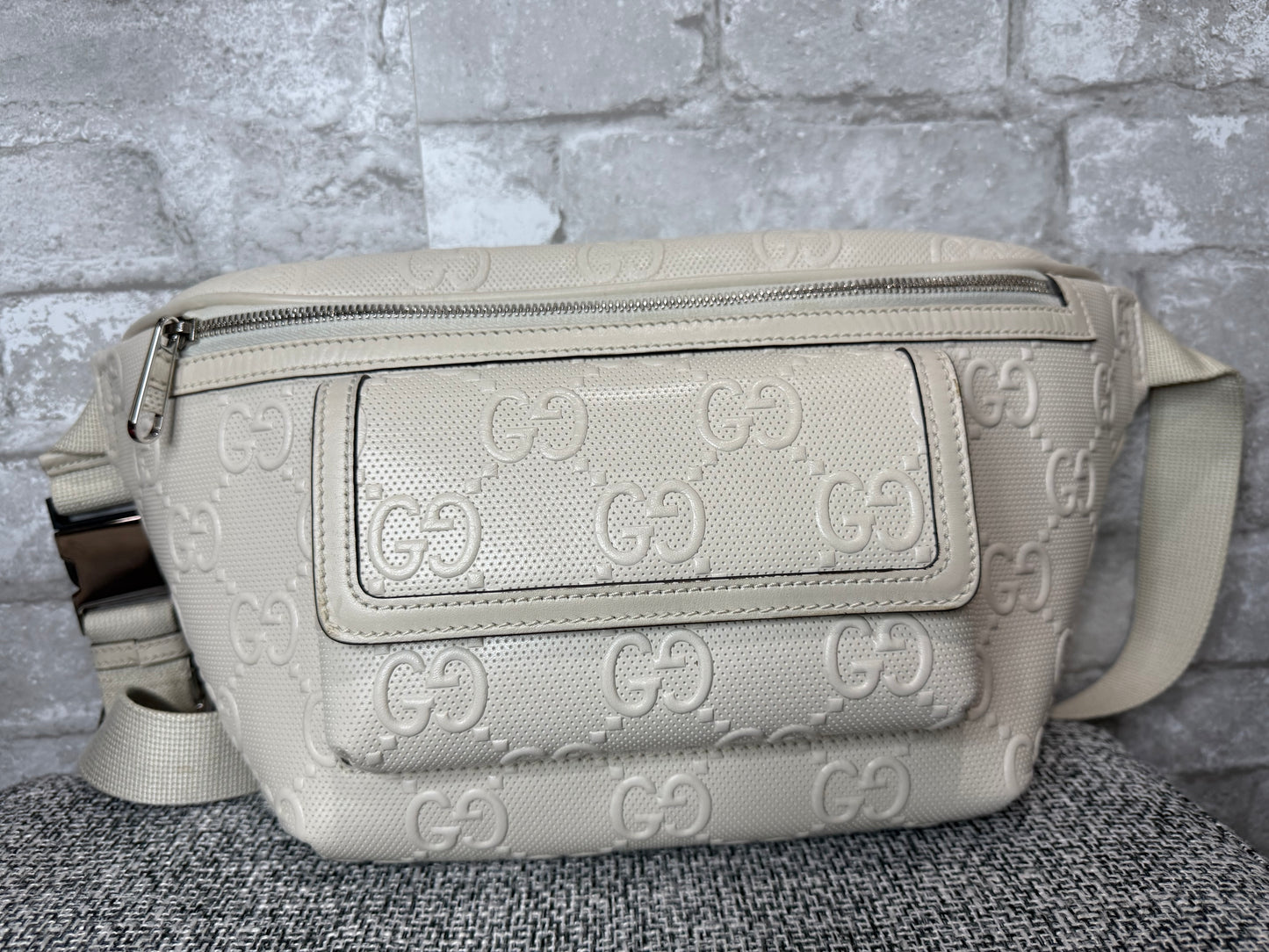 Gucci GG-embossed belt bag