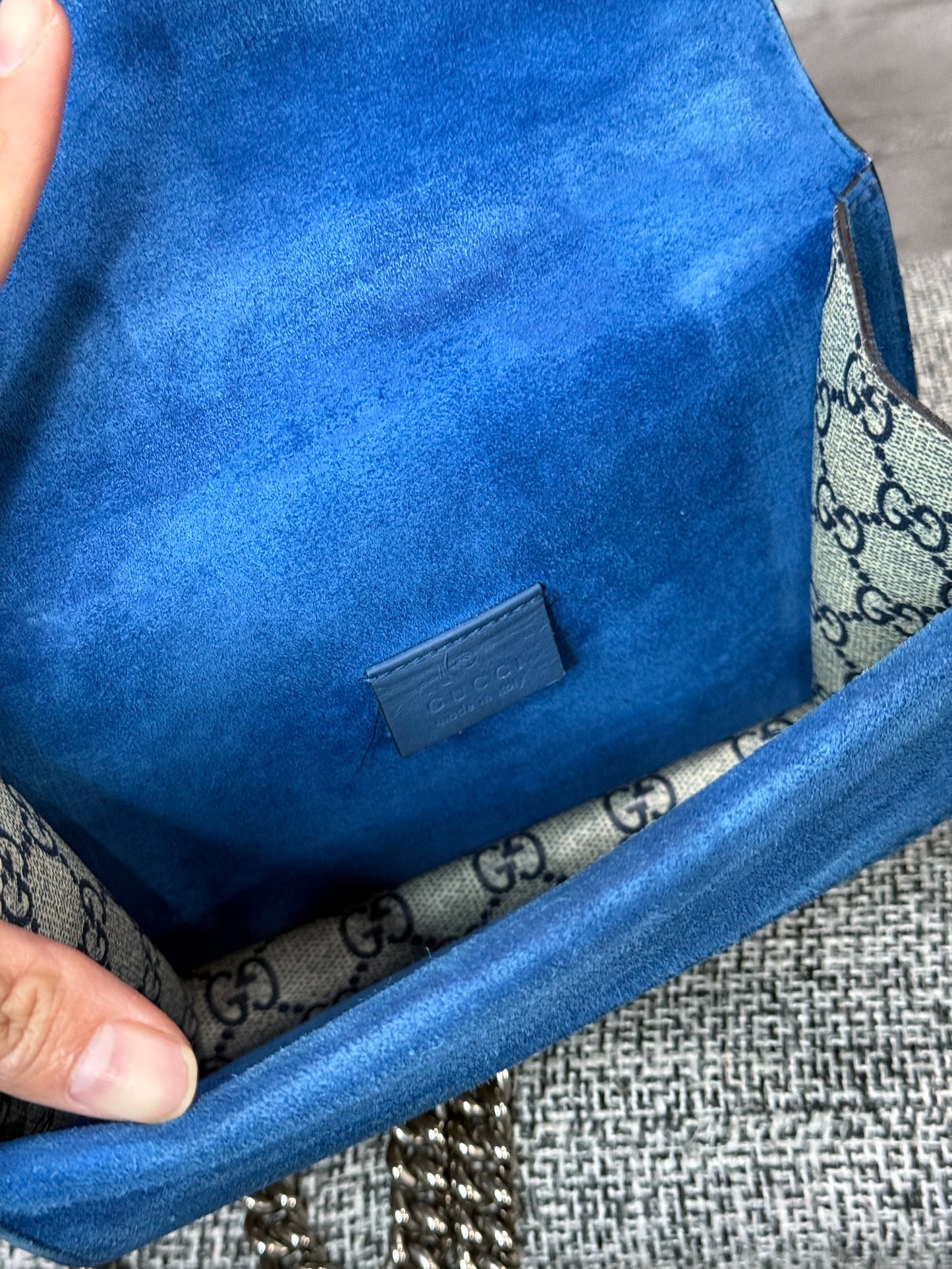 🪻👜 Gucci GG Supreme Mini Dionysus with Blue Floral print 🪻👜