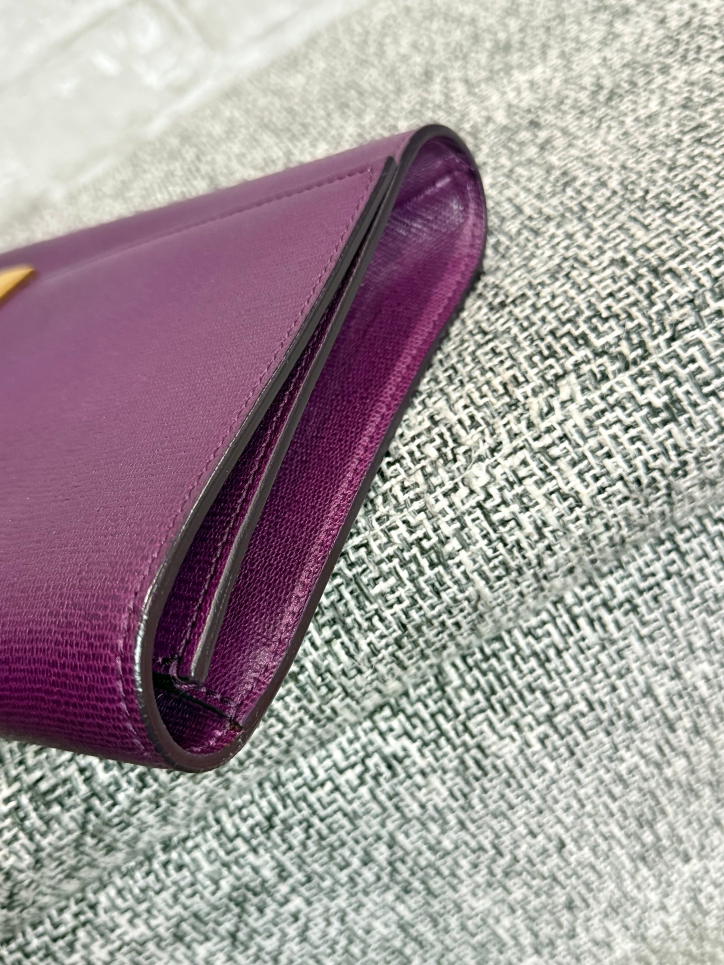 🪻👜 Saint Laurent Y Clutch in purple 👜 🪻