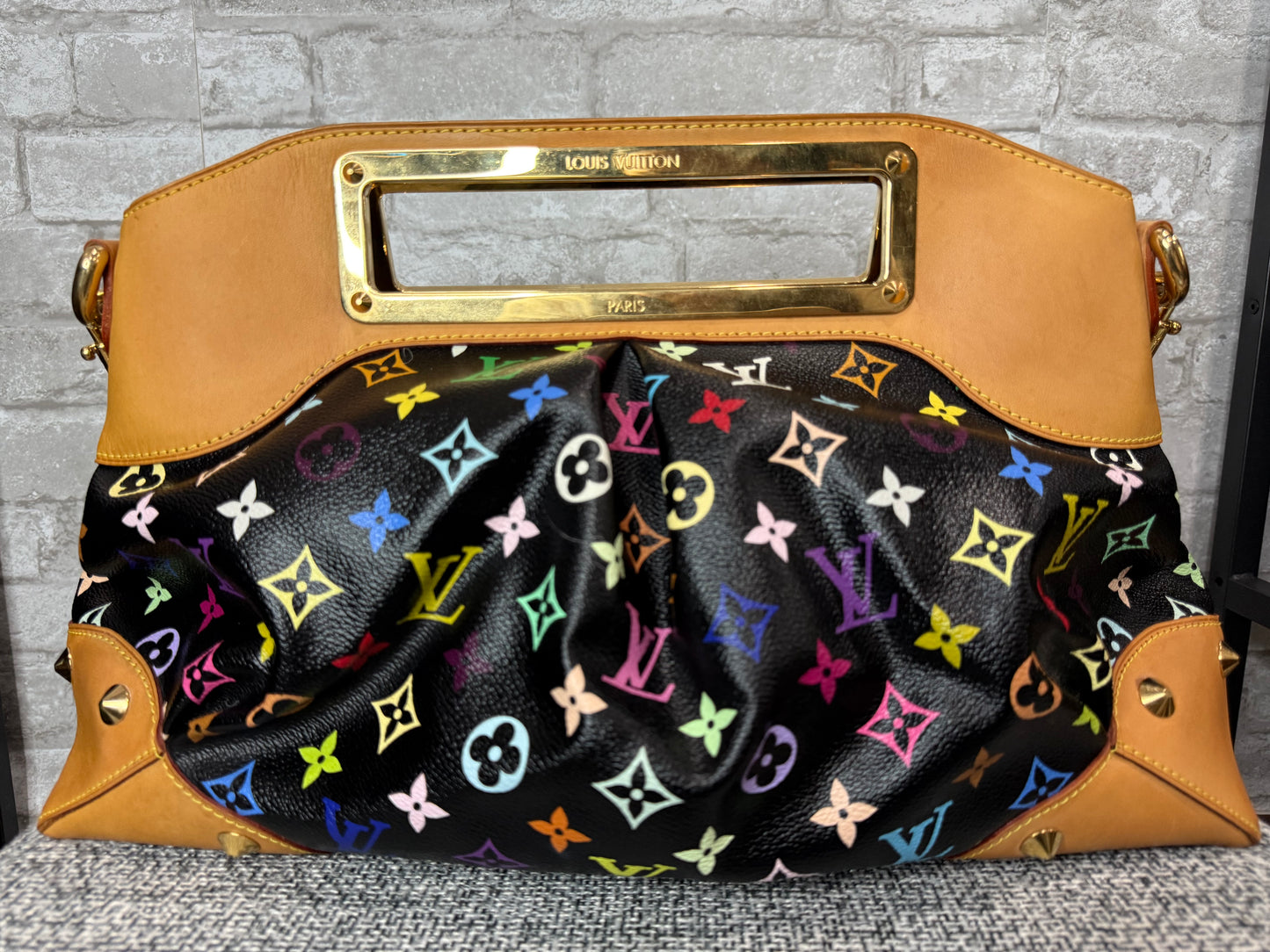 🖤 Louis Vuitton Takashi Murakami 2011 Limited Edition Judy in Black 🖤