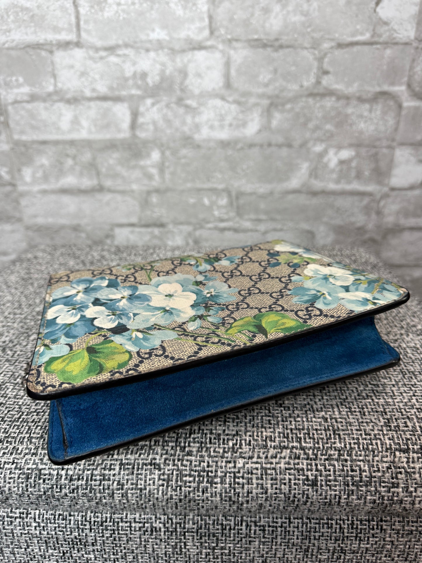 🪻👜 Gucci GG Supreme Mini Dionysus with Blue Floral print 🪻👜