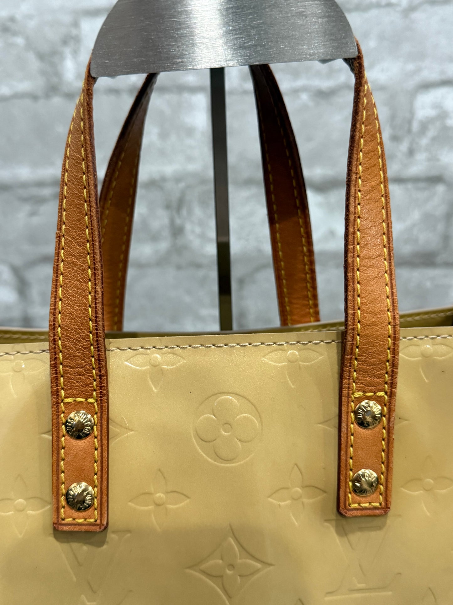 🌼👜Louis Vuitton Monogram Vernis Lead Golden Yellow 👜🌼