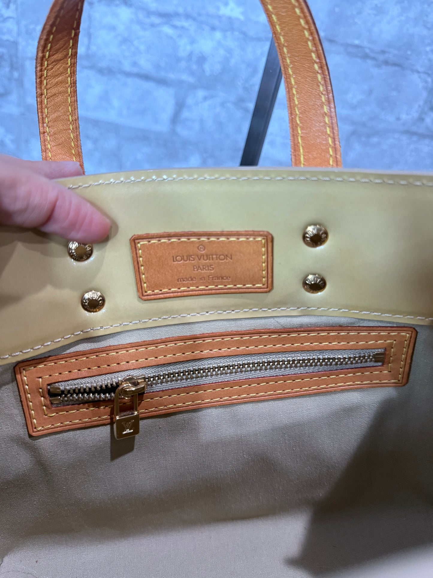 🌼👜Louis Vuitton Monogram Vernis Lead Golden Yellow 👜🌼