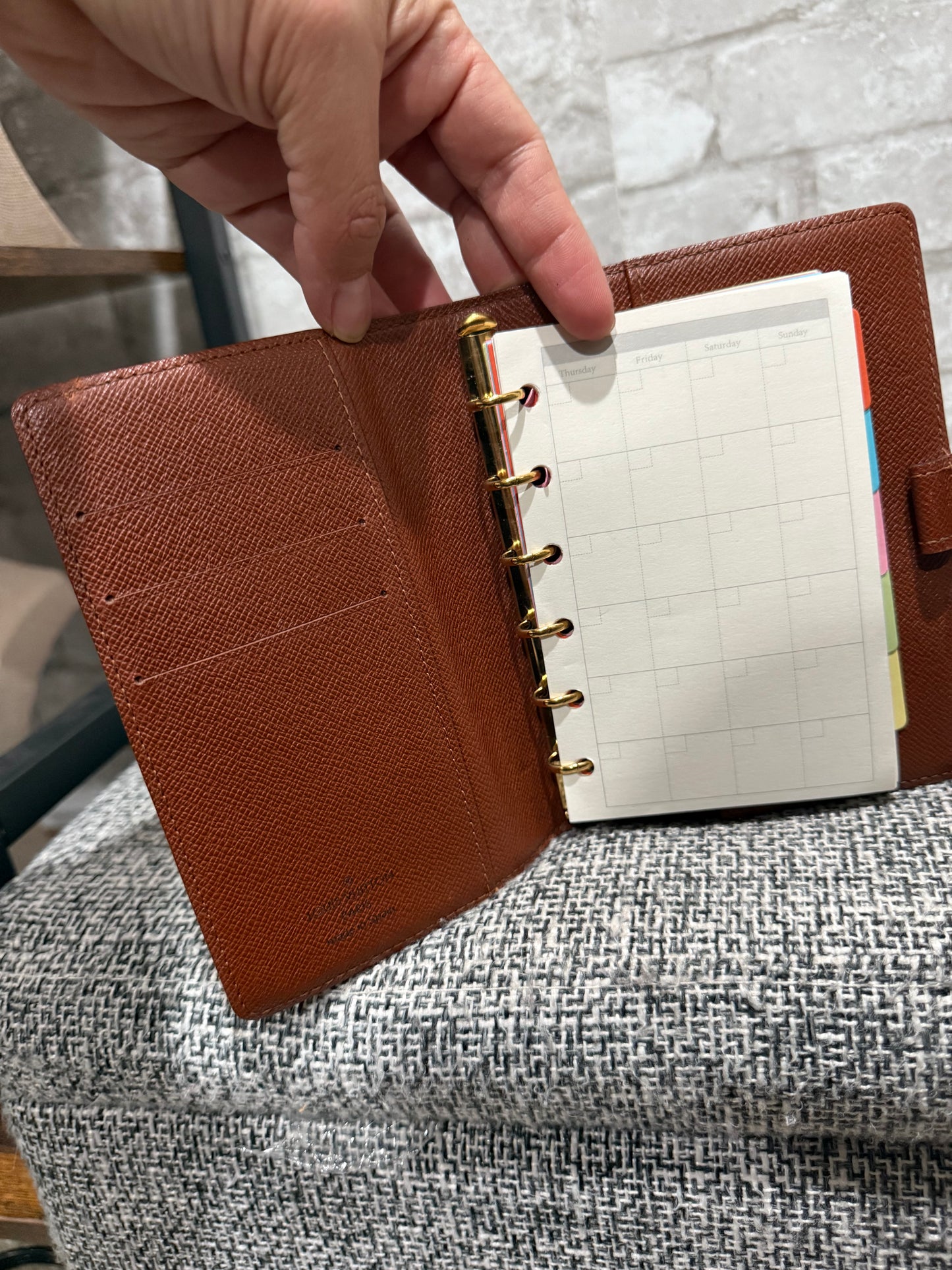 Louis Vuitton 2000 Agenda in Monogram