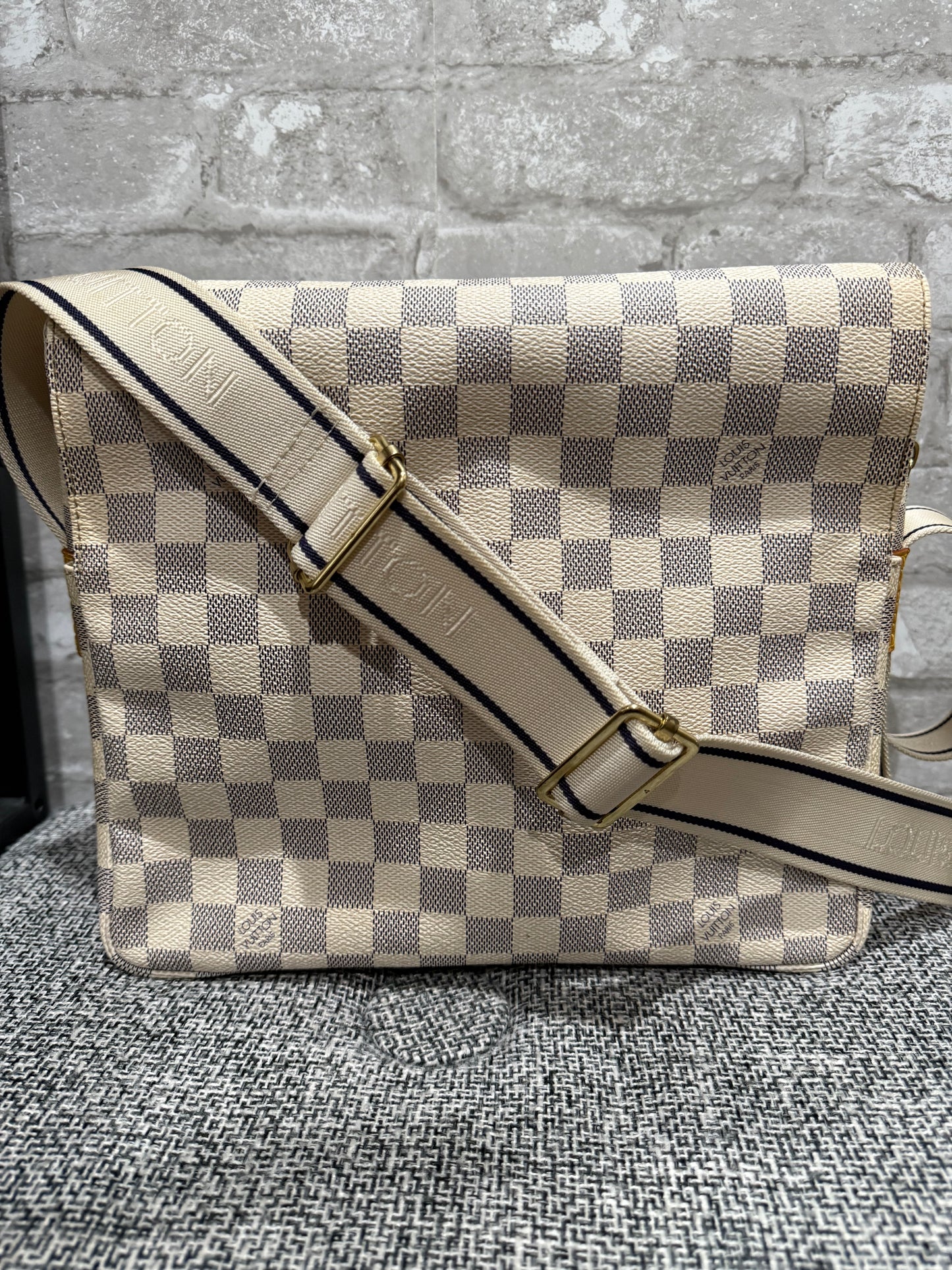 Louis Vuitton 2006 Naviglio Damier Azur