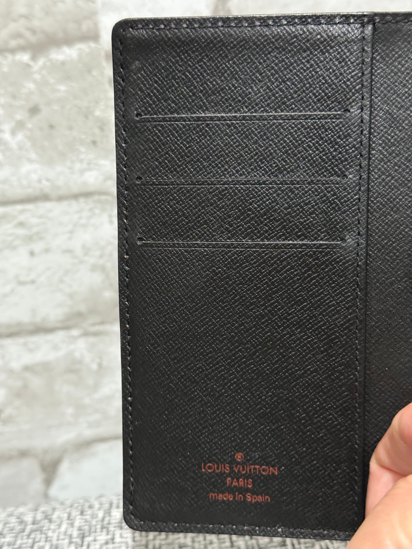 Louis Vuitton 1997 Agenda Epi Blue