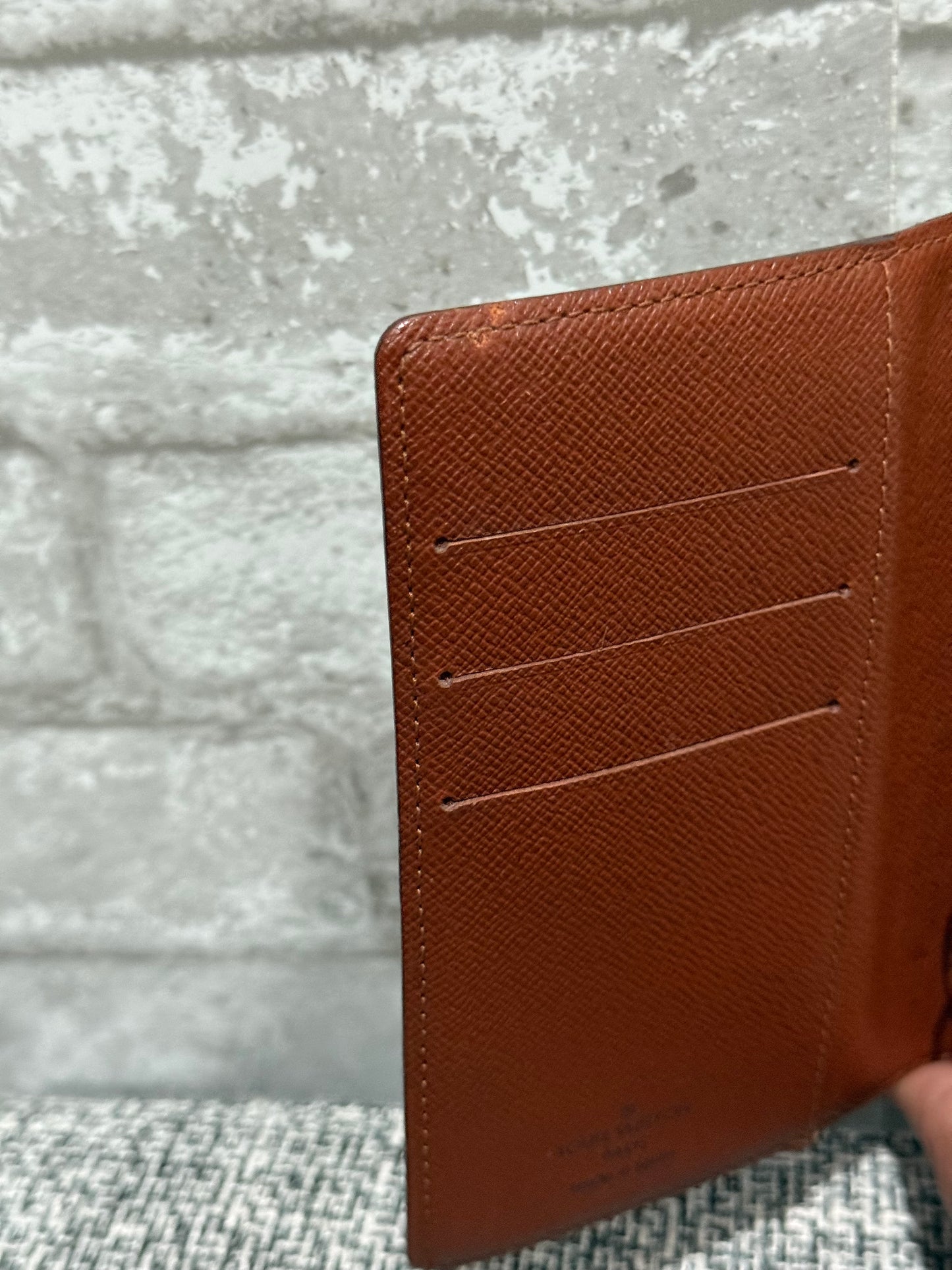 Louis Vuitton 2000 Agenda in Monogram