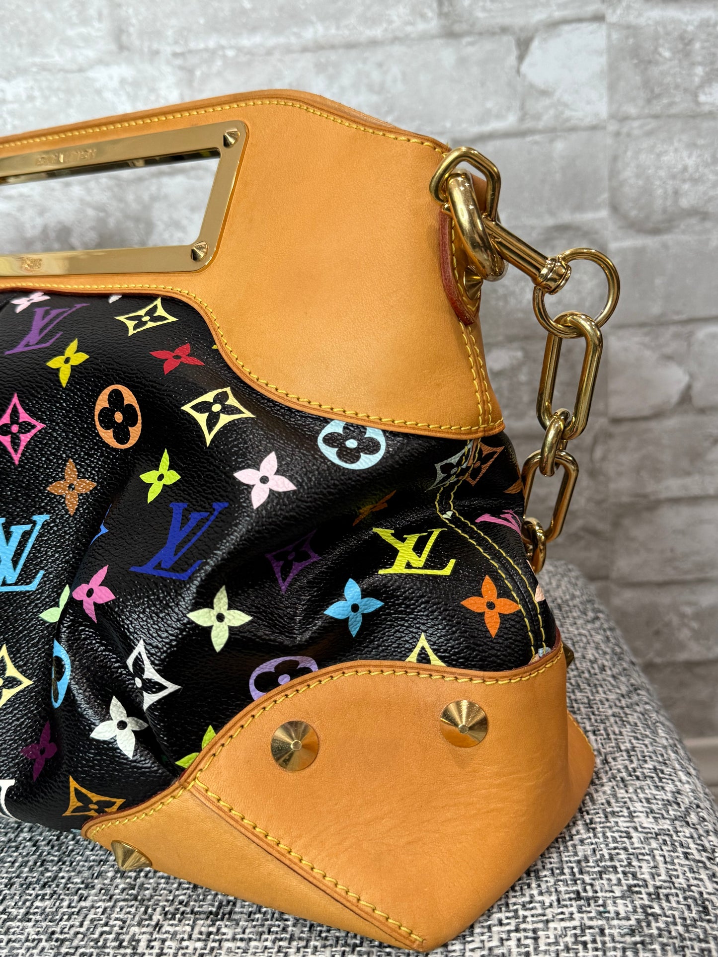 🖤 Louis Vuitton Takashi Murakami 2011 Limited Edition Judy in Black 🖤