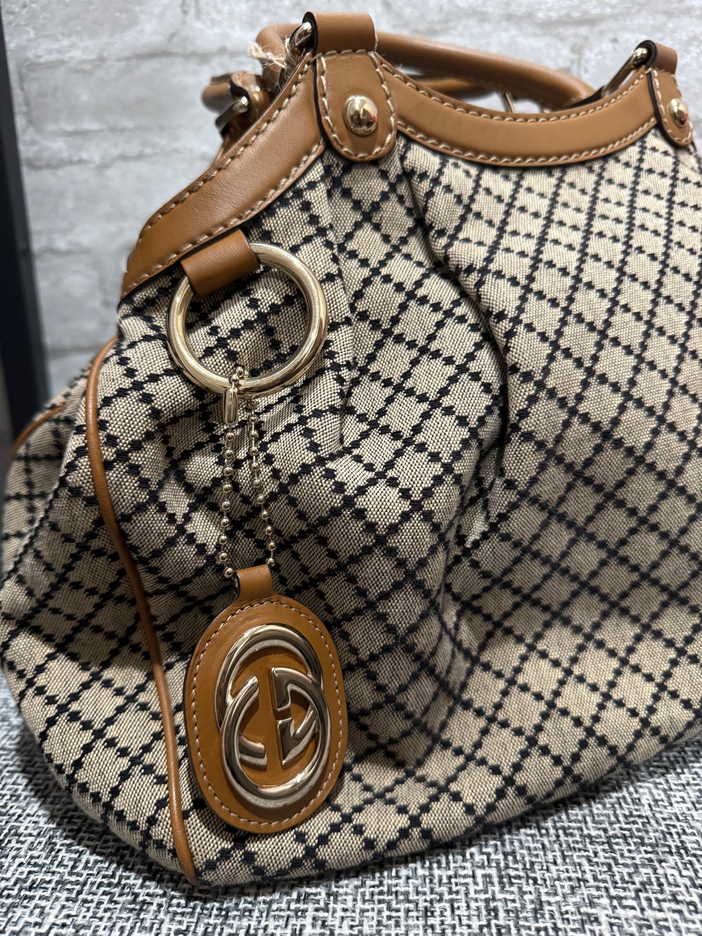 Gucci Sukey Diamante Handbag - no strap