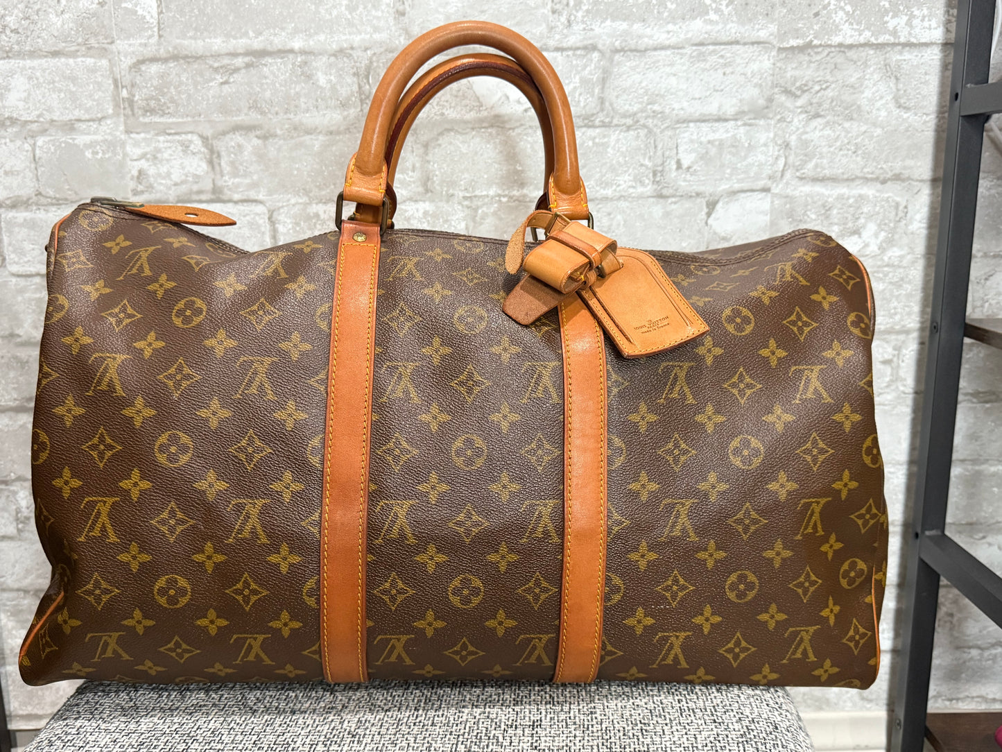 🌹 👜Louis Vuitton Keepall size 50 Monogram 👜 🌹