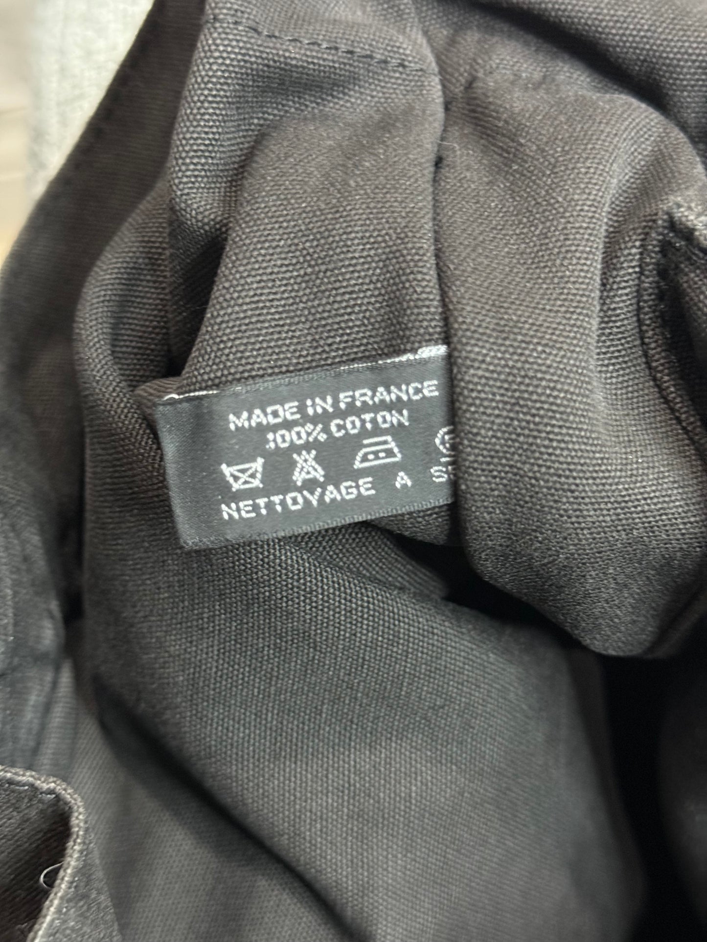 👜 Vintage Hermes Cotton Canvas Shopper Tote Bag 👜