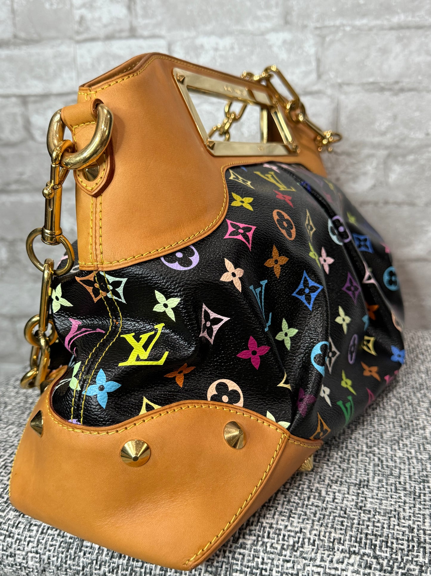 🖤 Louis Vuitton Takashi Murakami 2011 Limited Edition Judy in Black 🖤