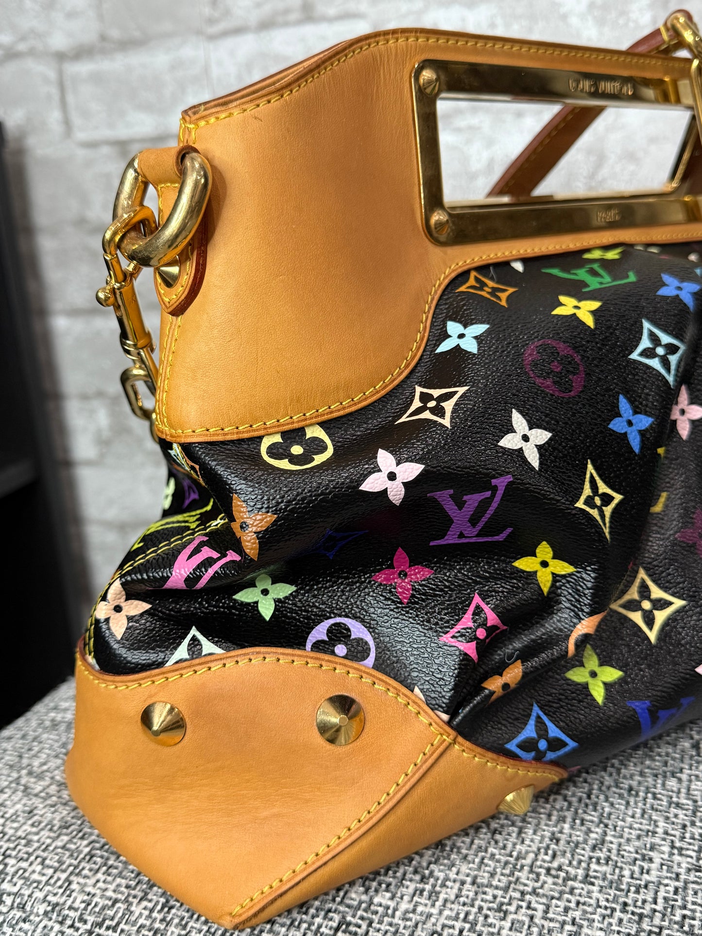 🖤 Louis Vuitton Takashi Murakami 2011 Limited Edition Judy in Black 🖤
