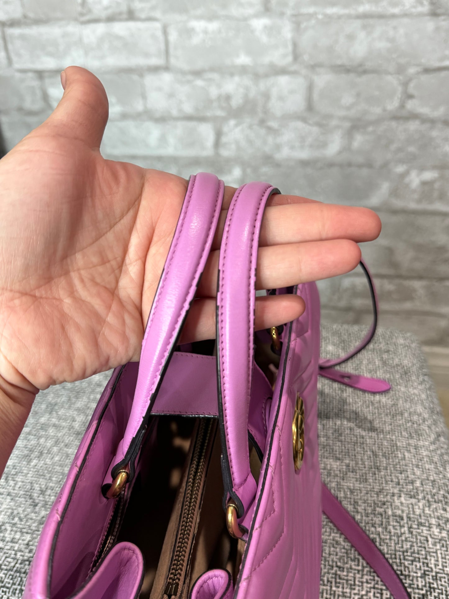 🌸🪻Gucci Marmont Matelasse in purple 🌸🪻