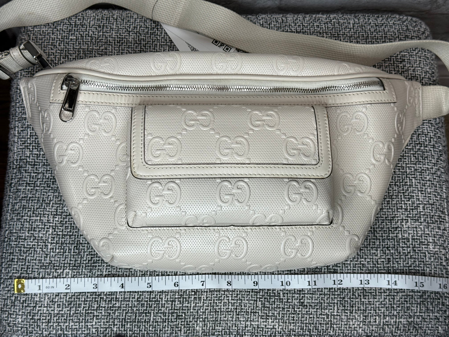 Gucci GG-embossed belt bag