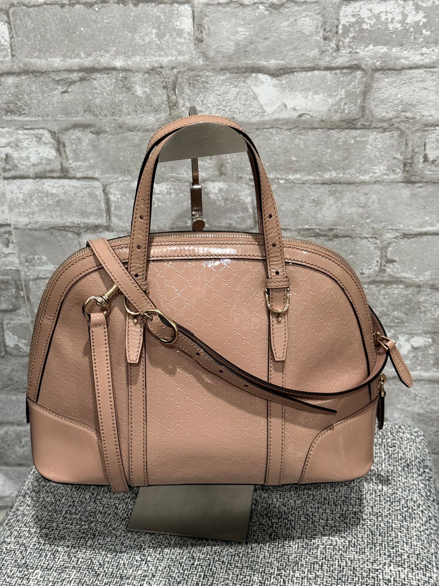 👜 SOLD - Gucci Dome Patent leather 👜
