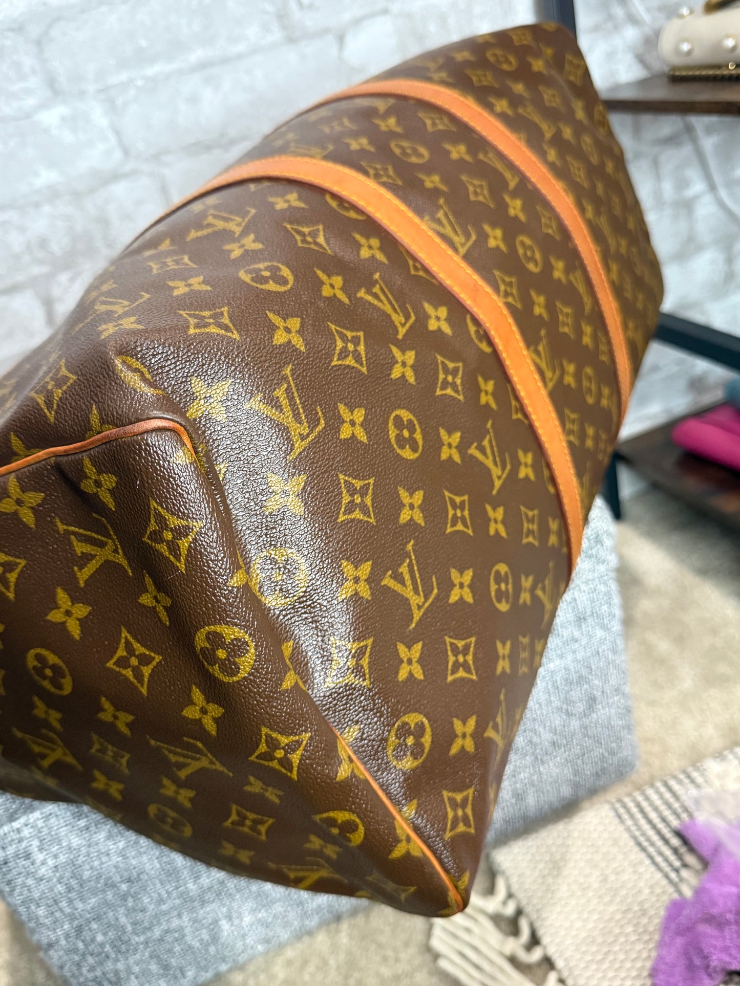 🌹 👜Louis Vuitton Keepall size 50 Monogram 👜 🌹