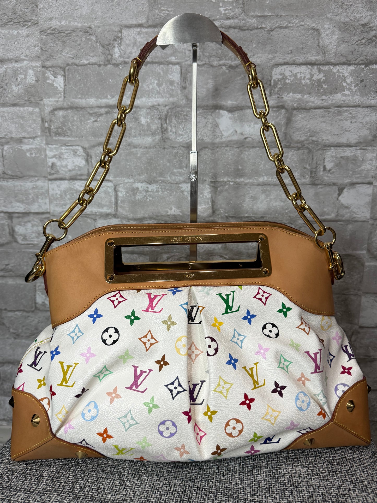 🖤 Louis Vuitton Takashi Murakami 2009 Limited Edition Judy in White  🖤