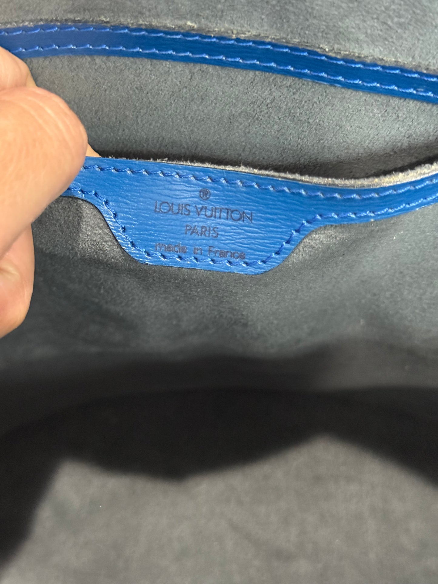 🪻👜Louis Vuitton Epi Saint Jacques Blue🪻👜