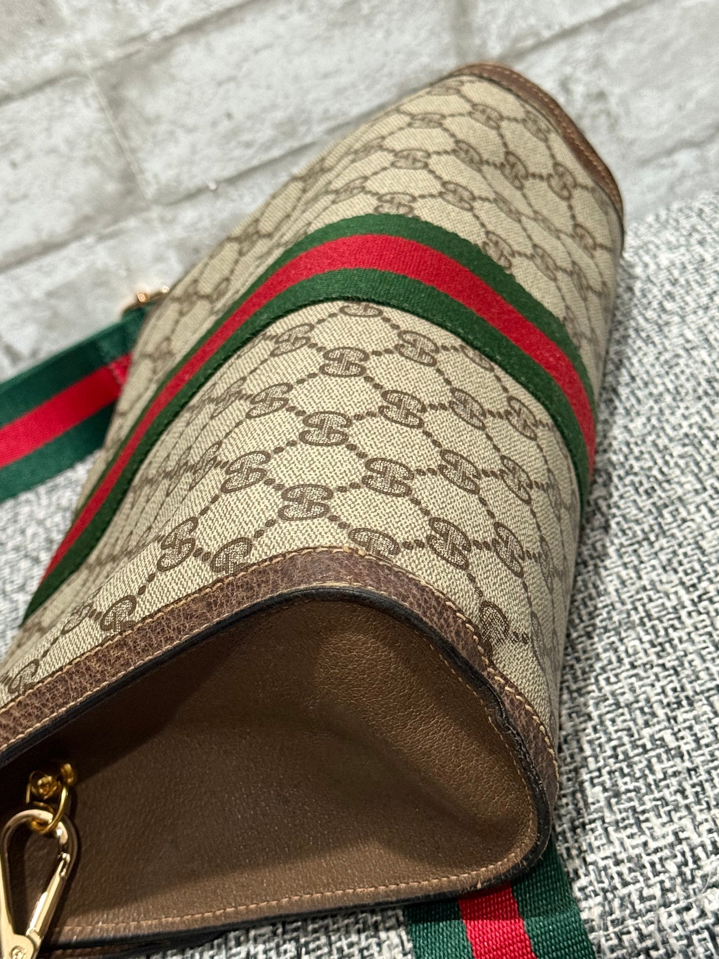 Vintage Gucci Clutch turned into Crossbody