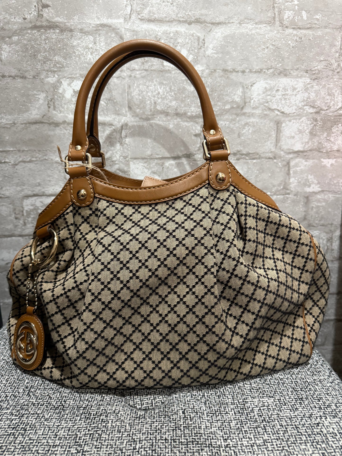 Gucci Sukey Diamante Handbag - no strap