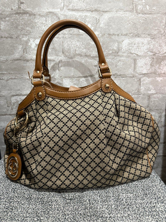 Gucci Sukey Diamante Handbag - no strap