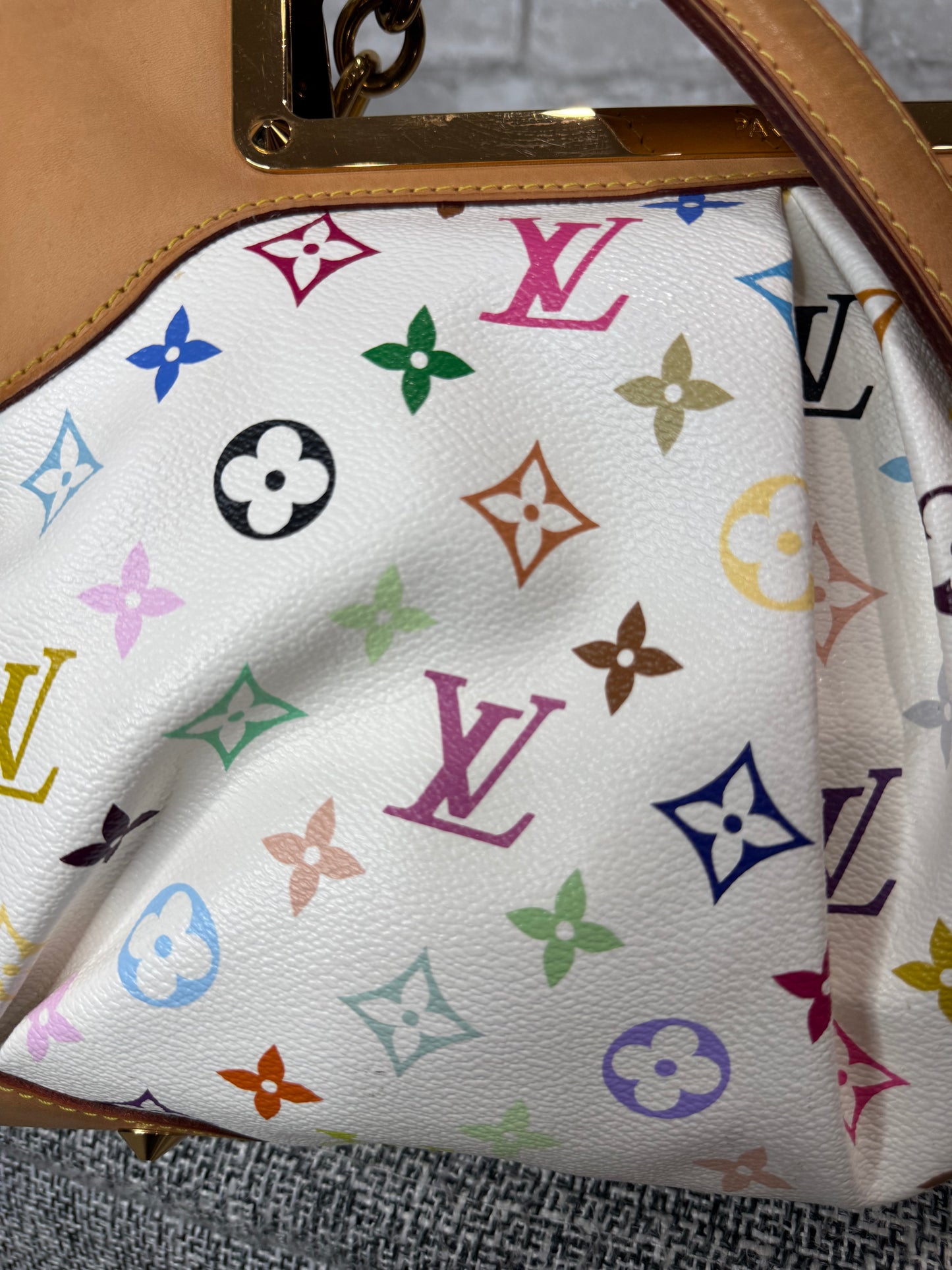 🖤 Louis Vuitton Takashi Murakami 2009 Limited Edition Judy in White  🖤