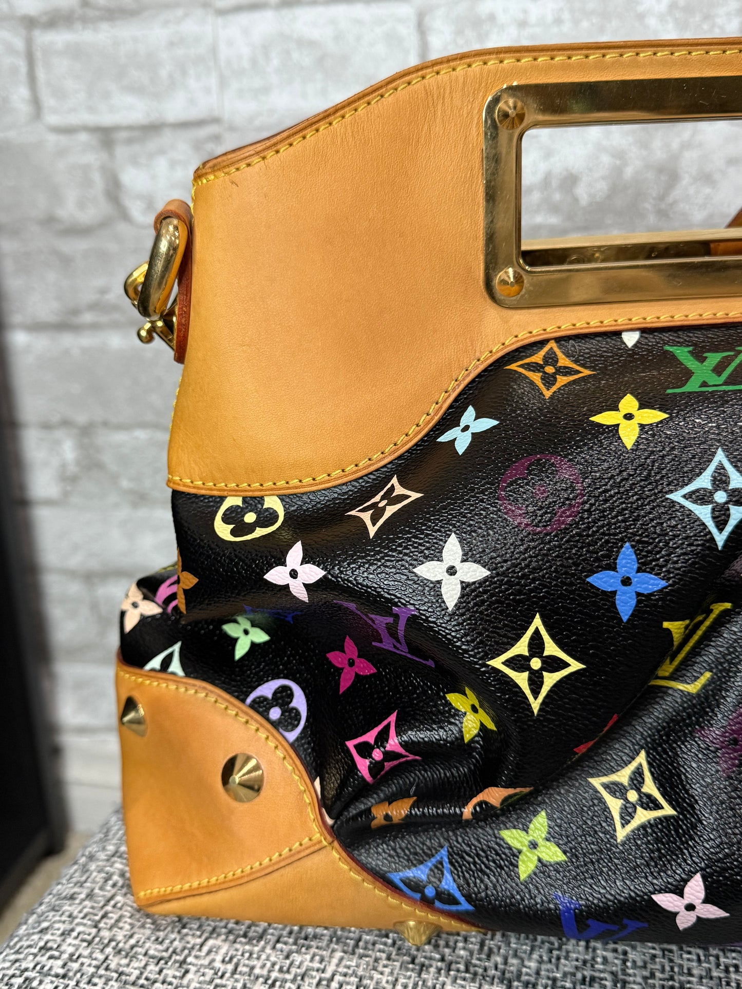 🖤 Louis Vuitton Takashi Murakami 2011 Limited Edition Judy in Black 🖤